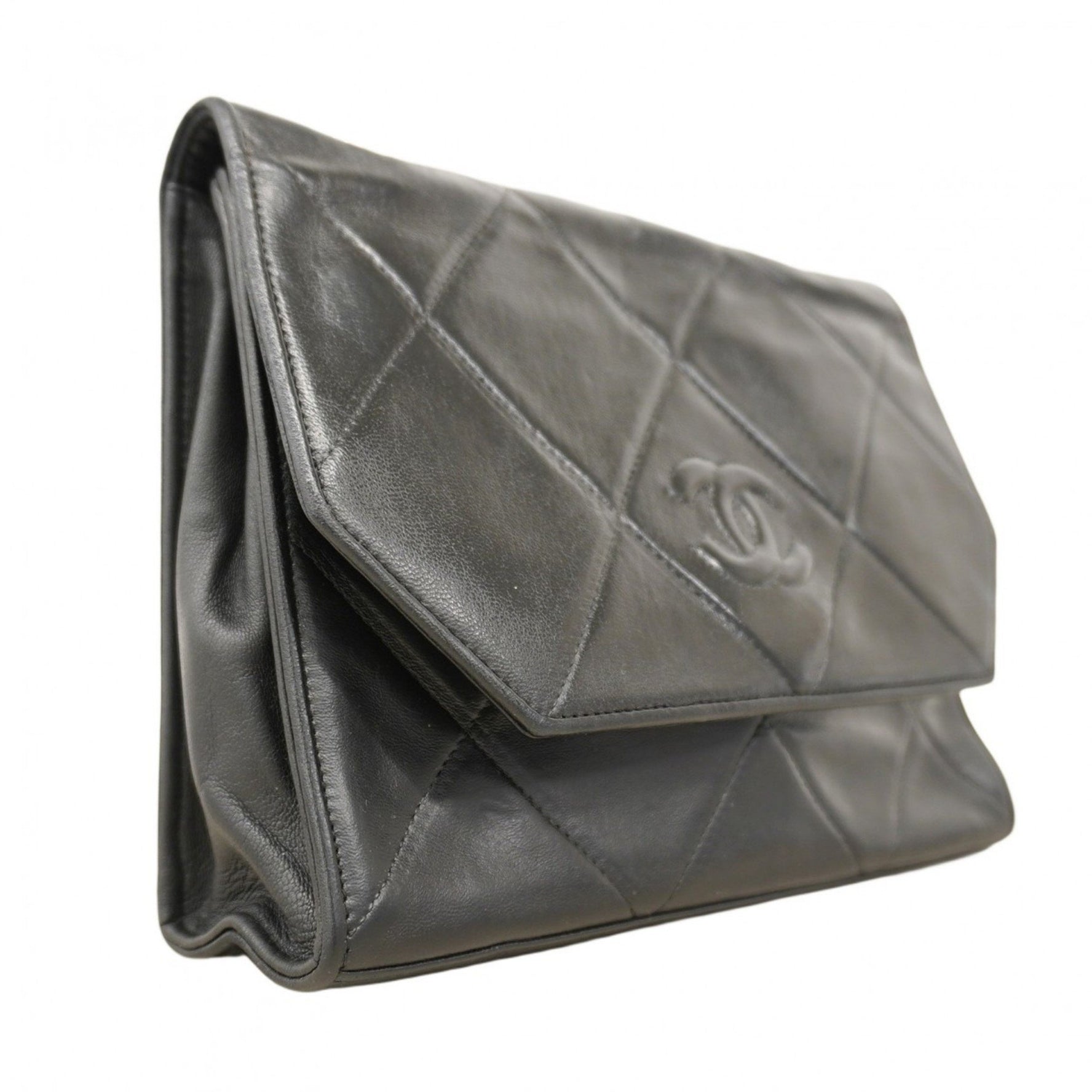 Chanel Matelasse Shoulder Bag with Chain Bag, Lambskin