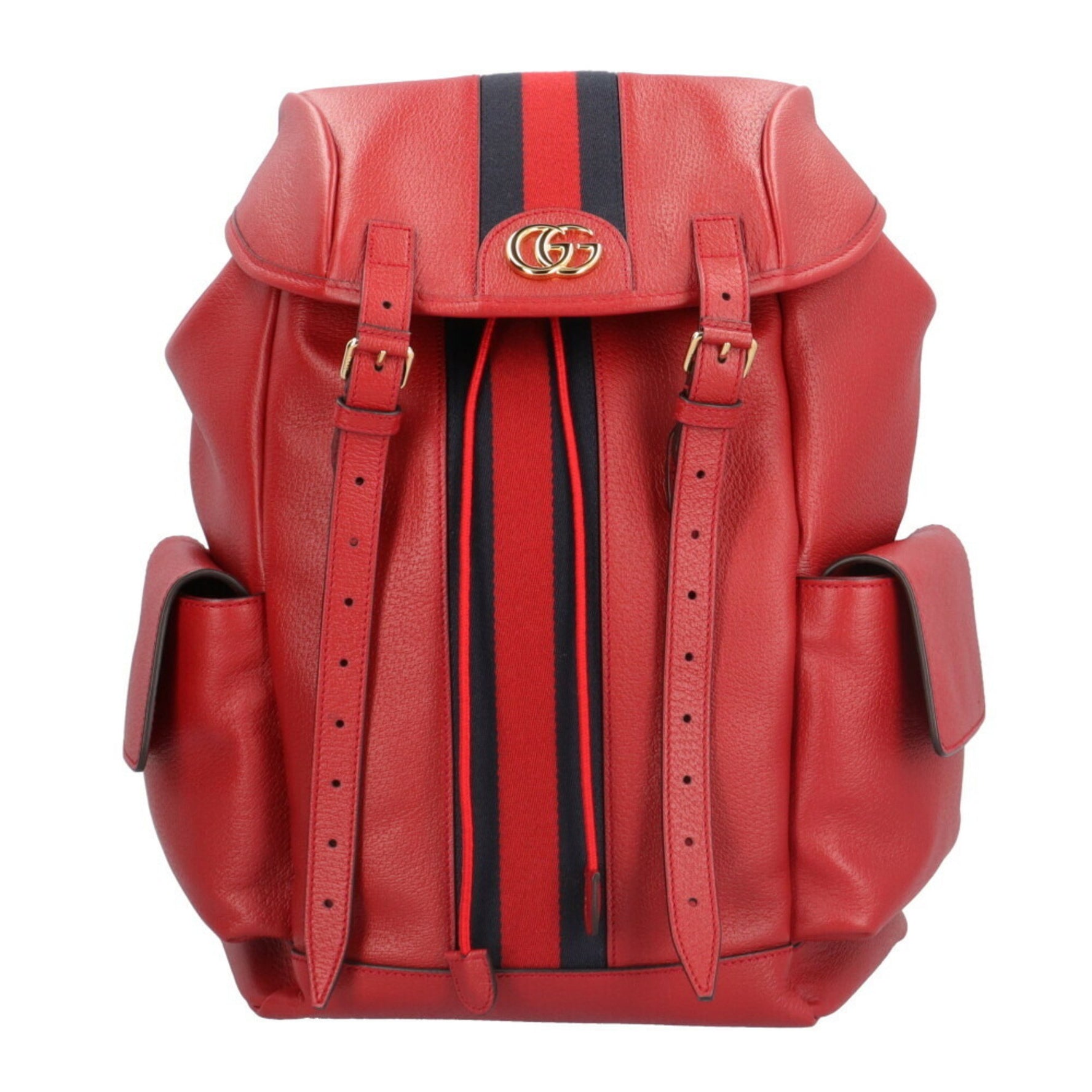 Gucci Web Stripe Medium Ophidia Backpack/Daypack, Leather