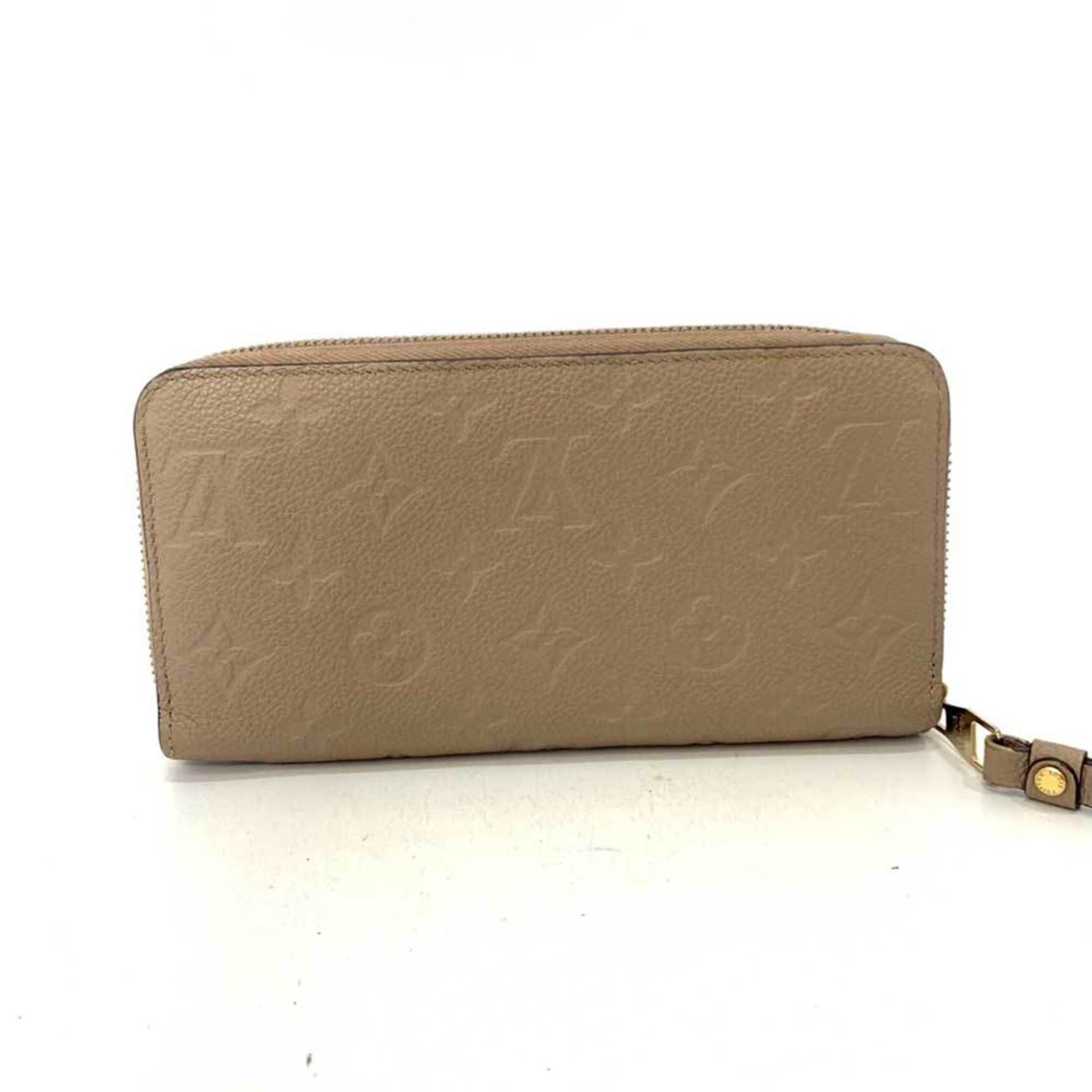 Louis Vuitton Zippy Wallet Tourterelle Beige Long Monogram Empreinte M69034 LOUISVUITTON