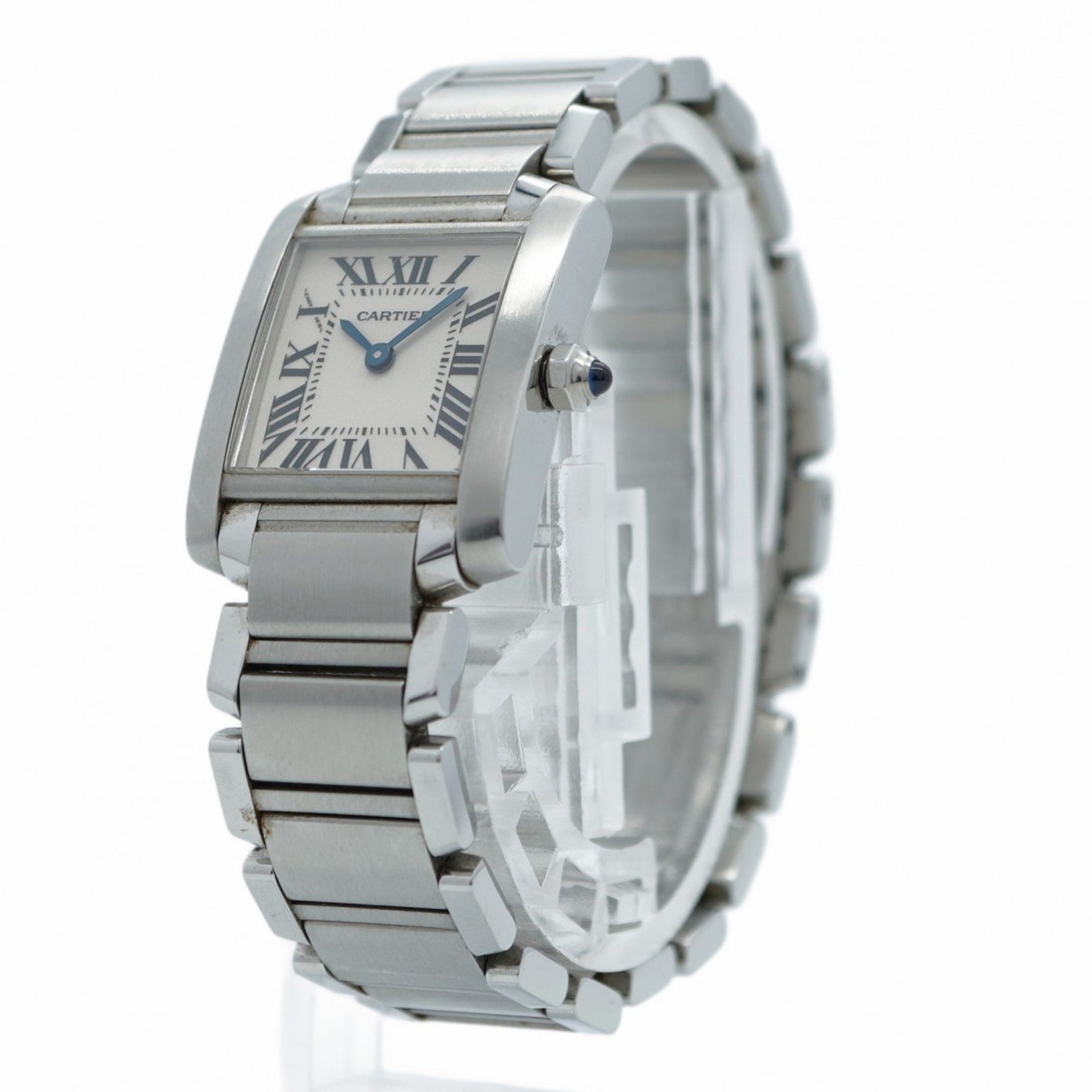Cartier Tank Française Ivory Dial Watch