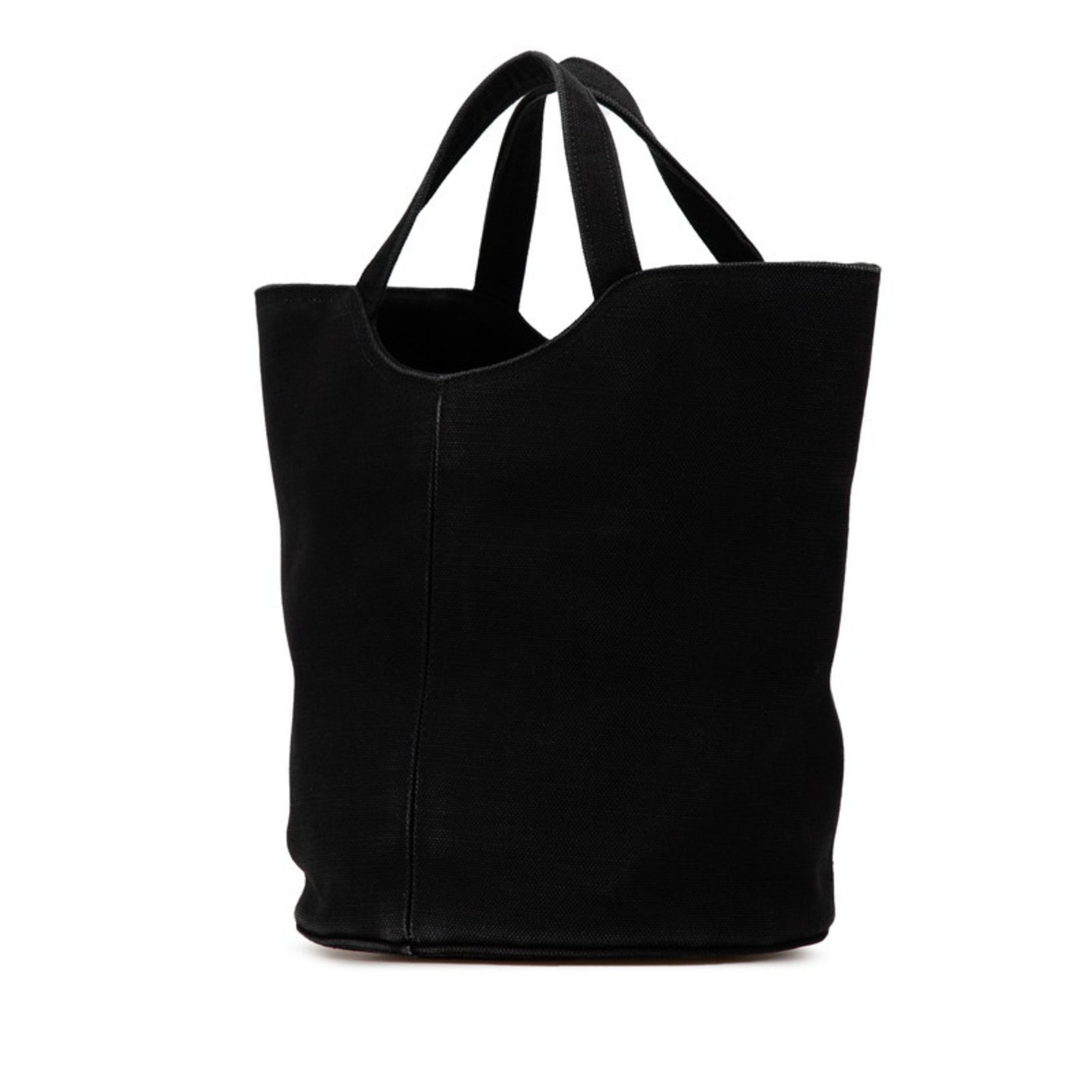 Balenciaga Wave Medium Handbag Shoulder Bag Black White Canvas Women's BALENCIAGA