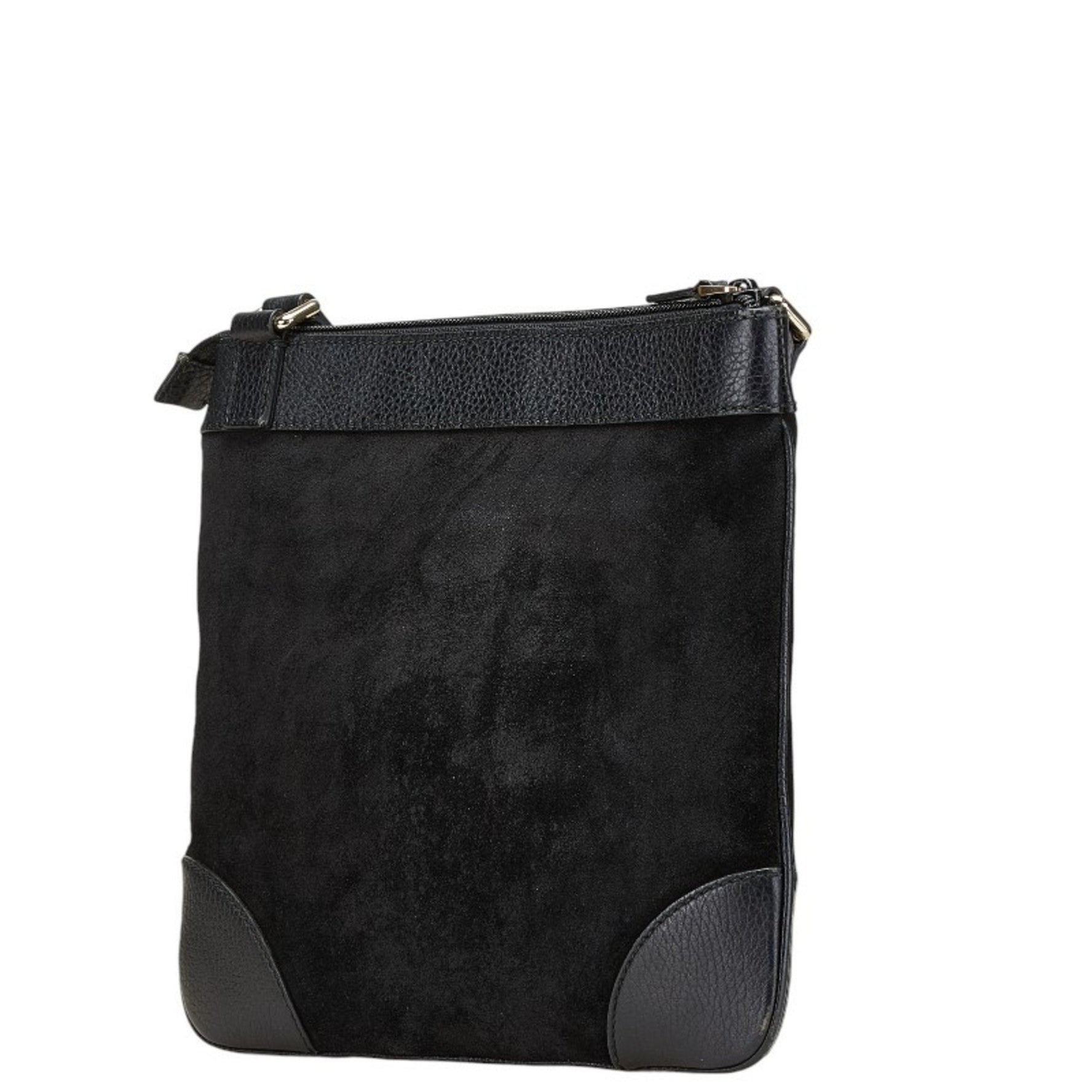 Gucci Guccissima Shoulder Bag Leather Suede