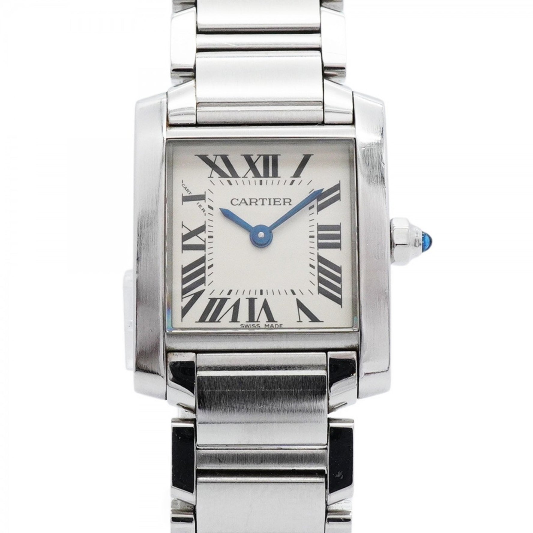 Cartier Tank Française Ivory Dial Watch
