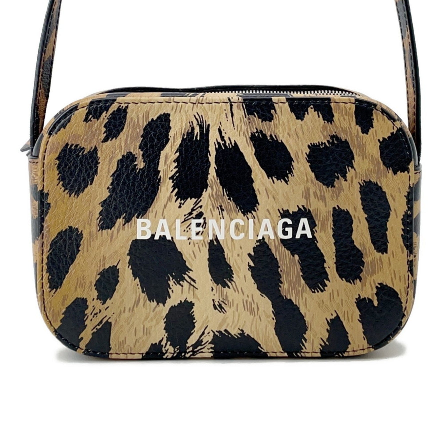 Balenciaga Everyday Camera Bag XS Leopard Print Shoulder BALENCIAGA