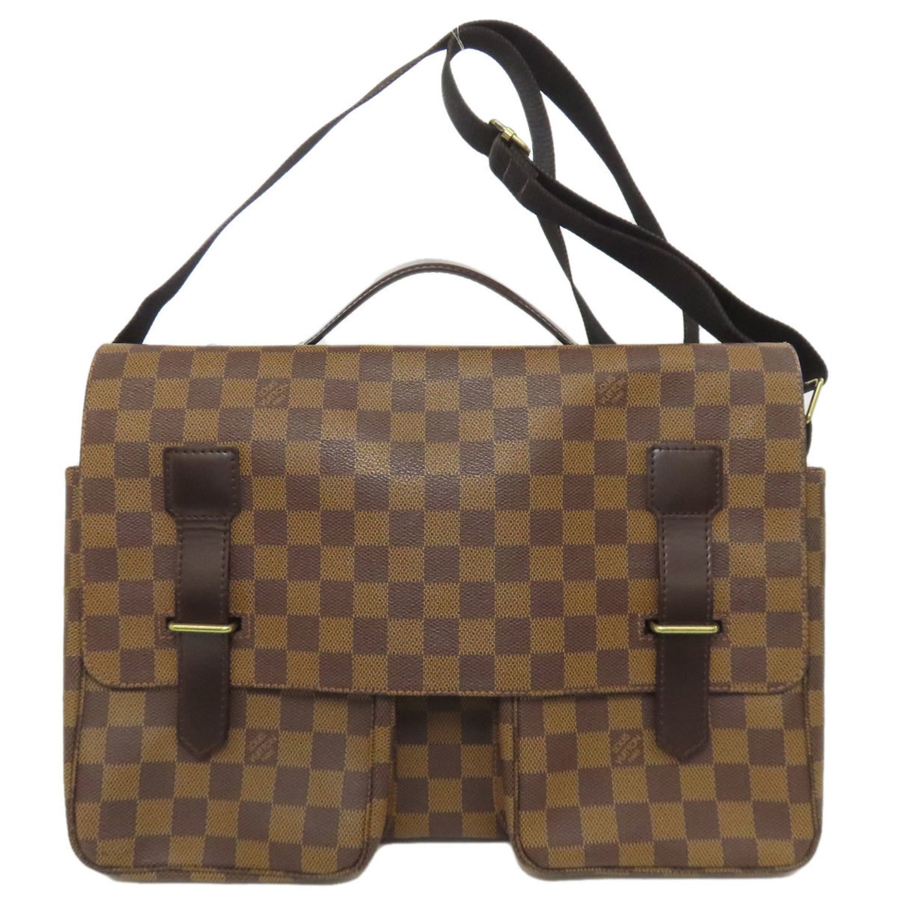 Louis Vuitton Broadway Tote Bag Damier Canvas LOUIS VUITTON
