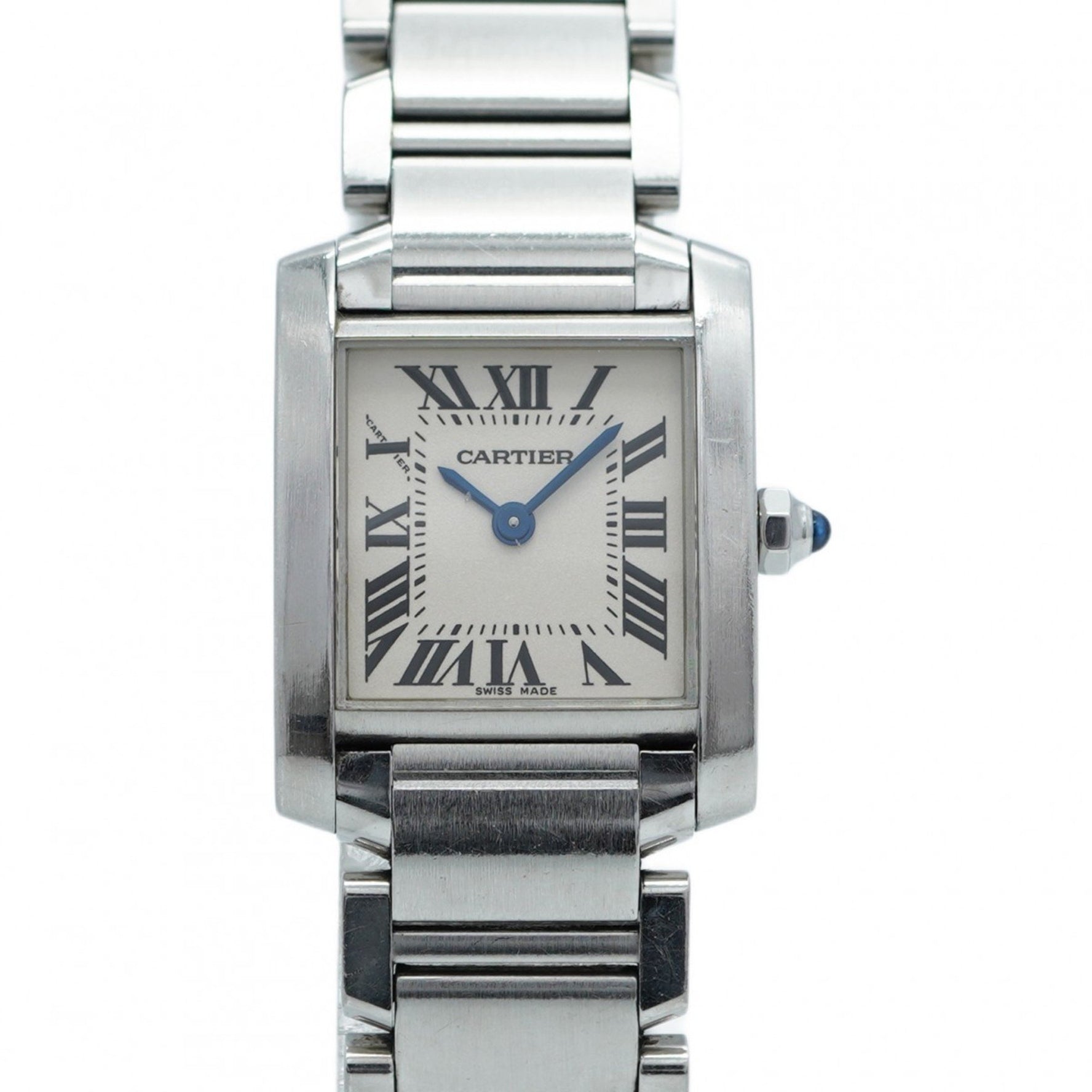 Cartier Tank Française Ivory Dial Watch