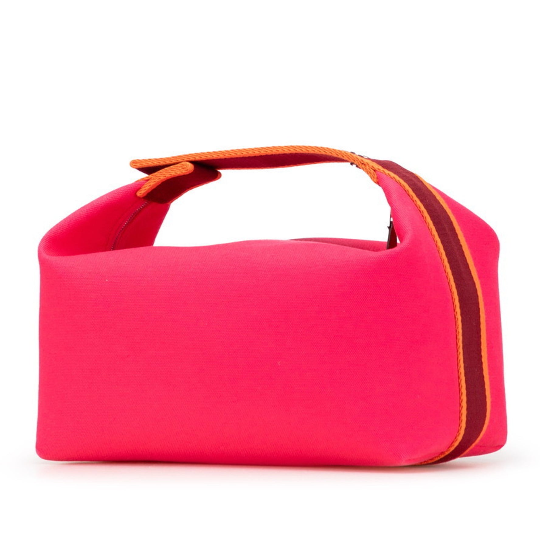 Hermès Brid A Black GM Handbag, Hibiscus Canvas, HERMES