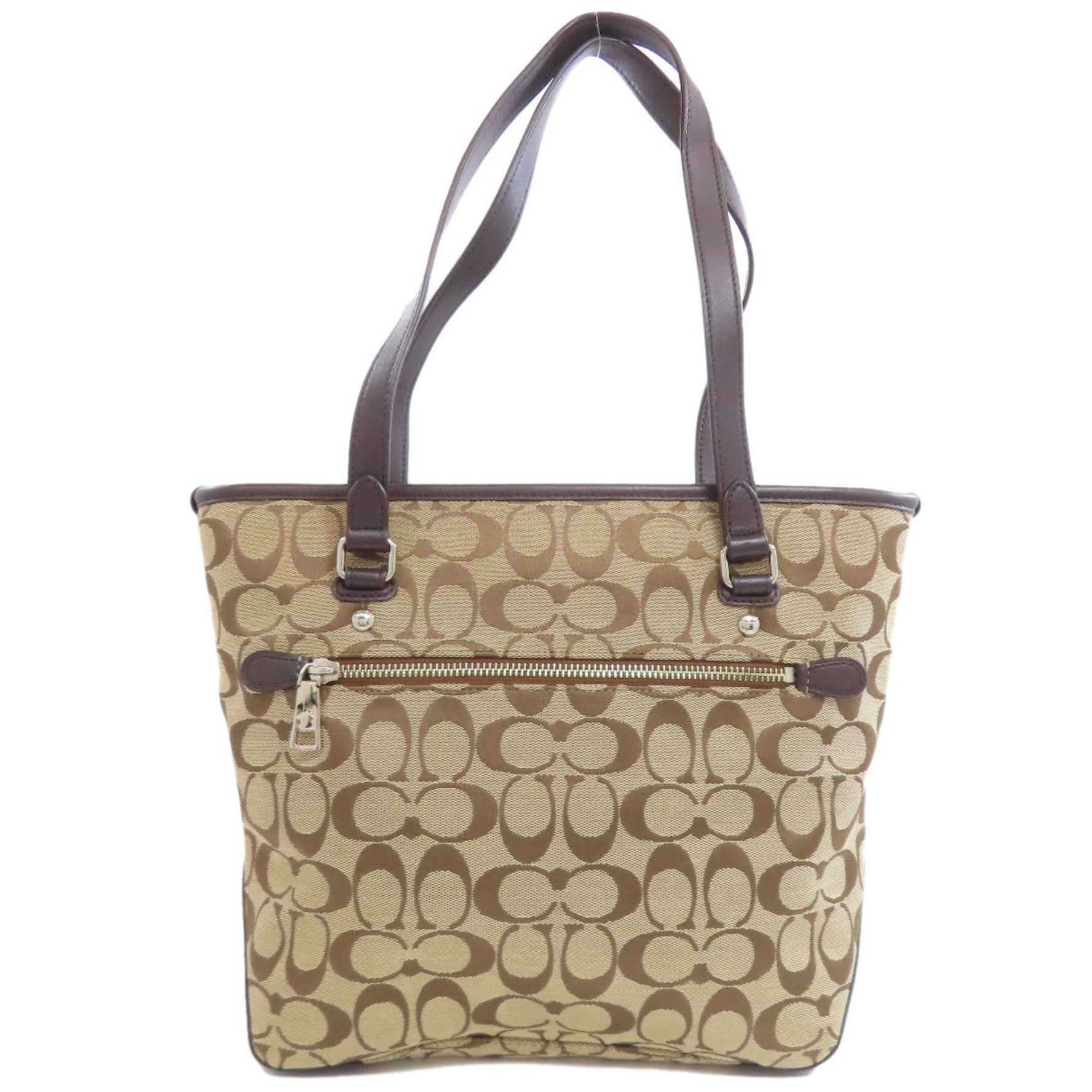 Coach Signature Canvas Handbag