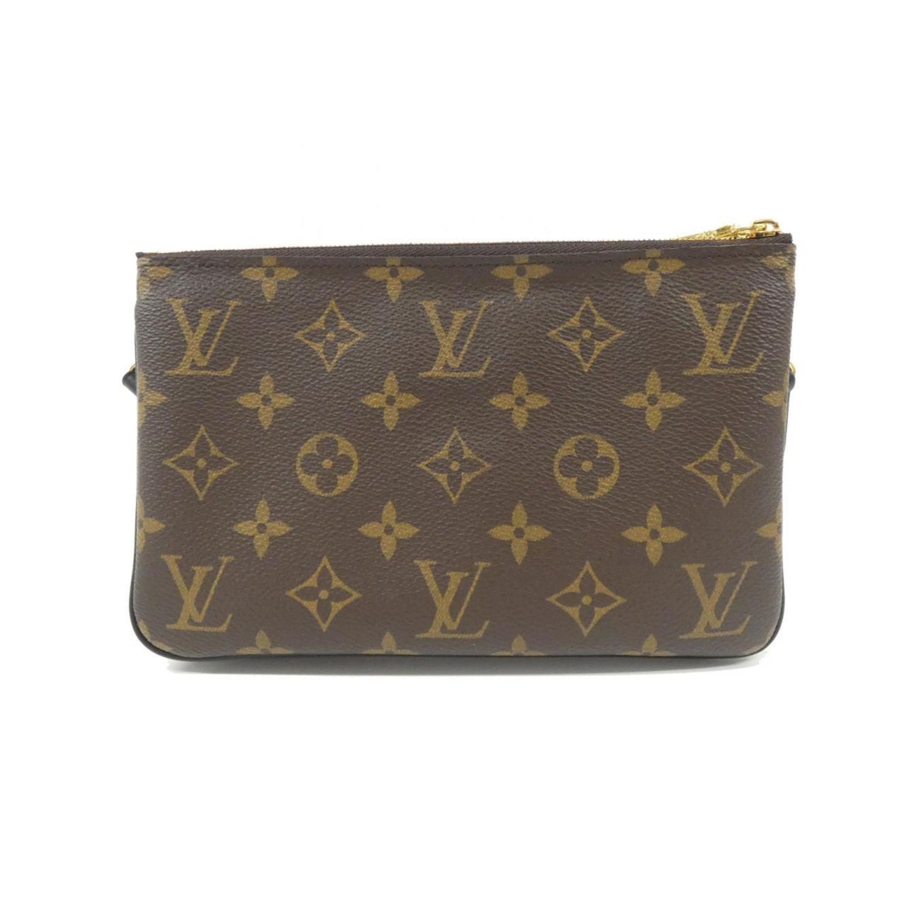 Louis Vuitton Monogram Giant Pochette Double Zip Shoulder Bag