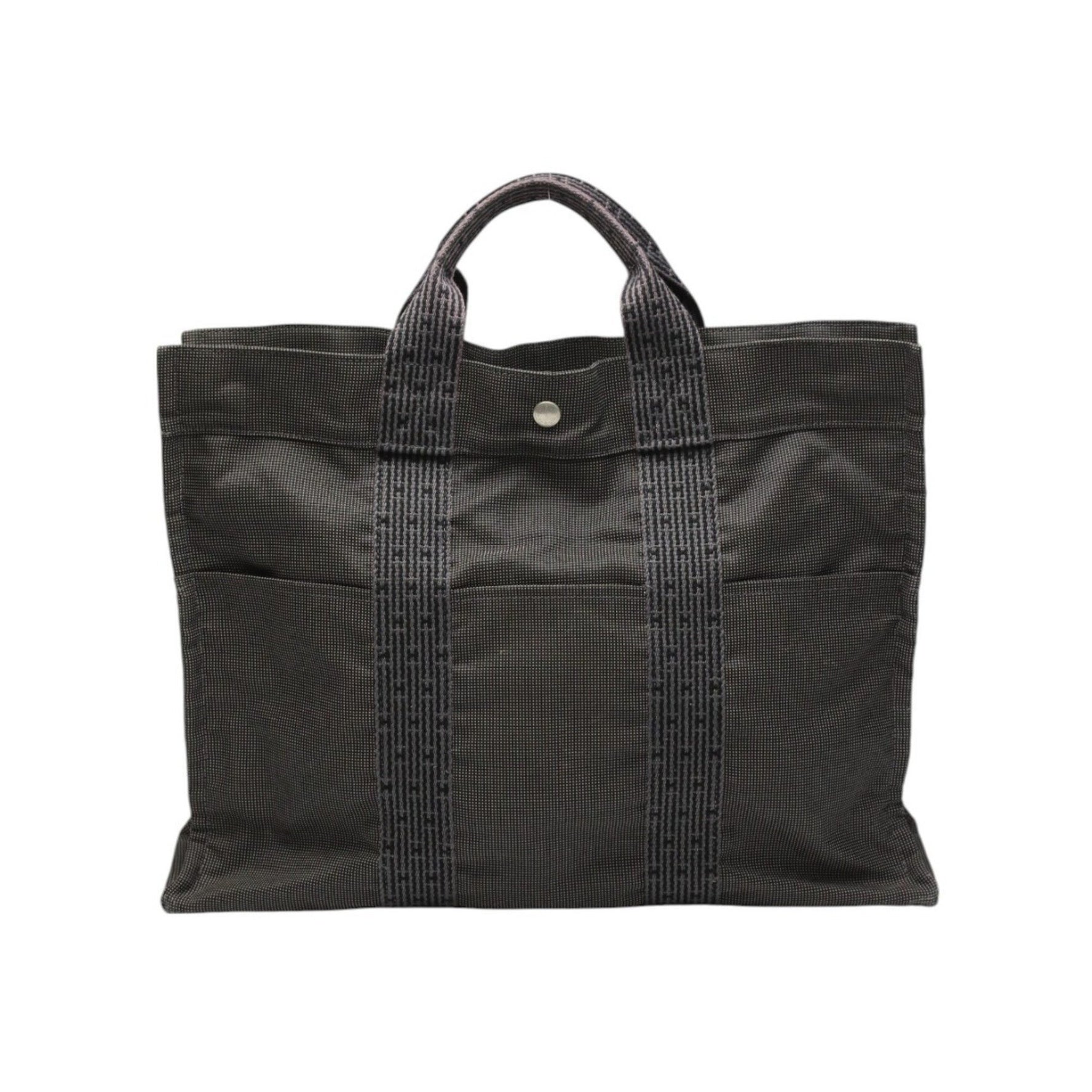 Hermes Tote Bag Business Air Line MM Canvas