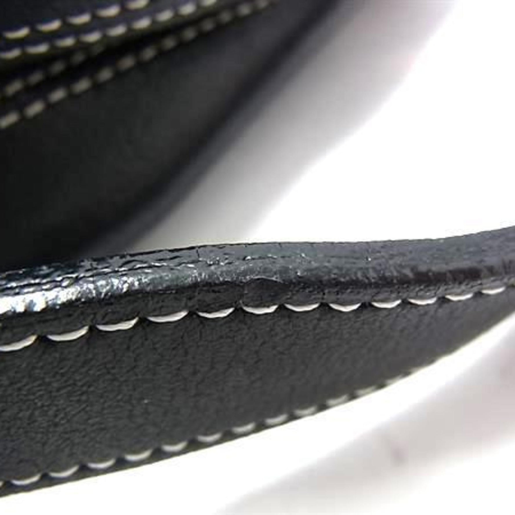 GIVENCHY Shoulder Bag in Black and Gray Canvas Leather with Patterned Tassel