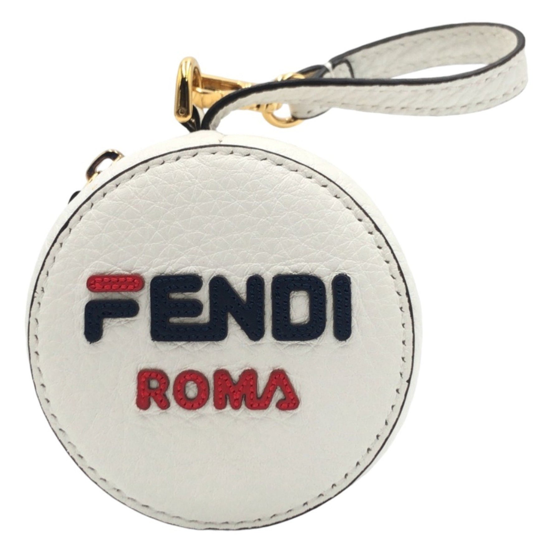 FENDI x FILA collaboration nylon foldable backpack with pouch, eco bag, unisex