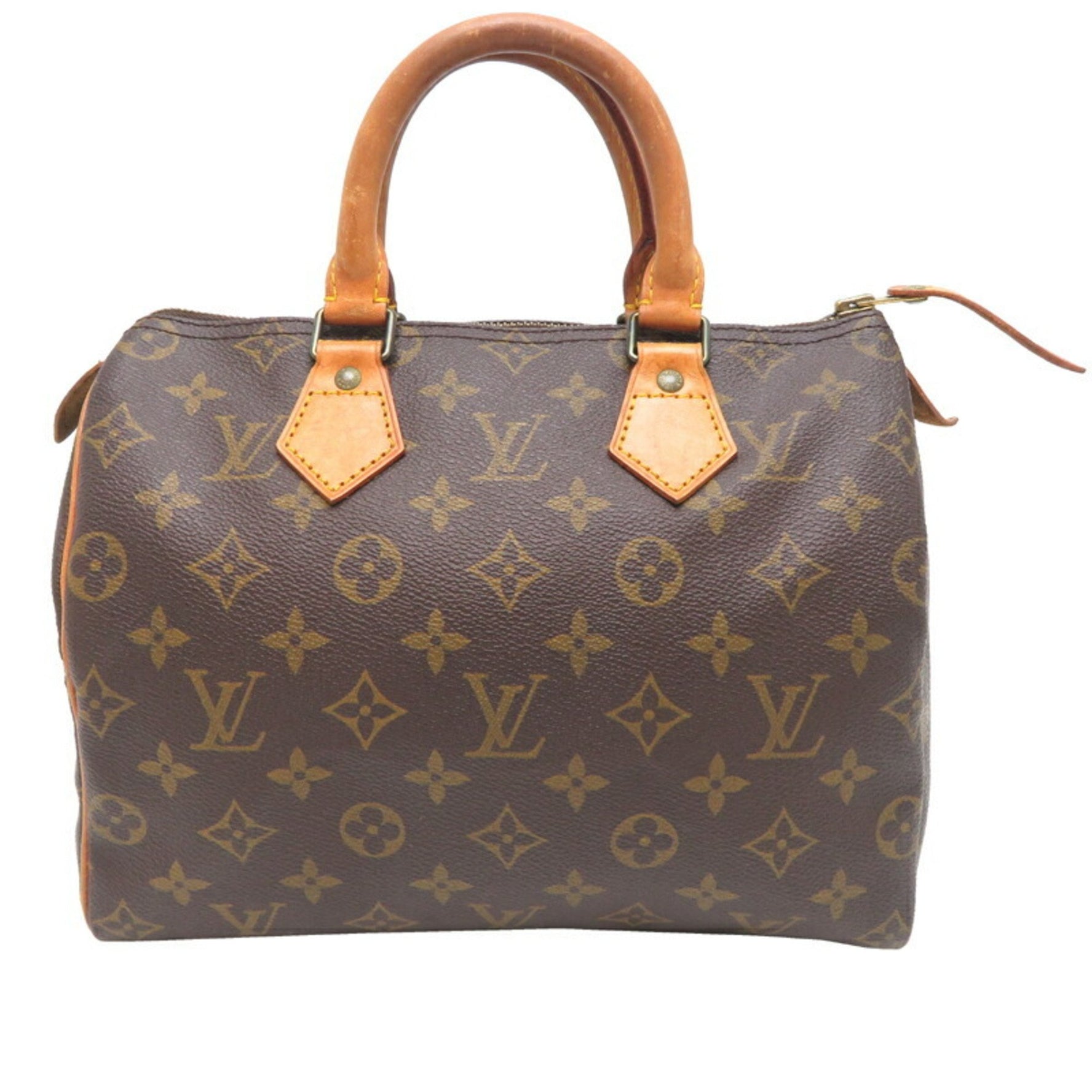 Louis Vuitton Speedy 25 Women's Boston Bag M41528 Monogram Brown