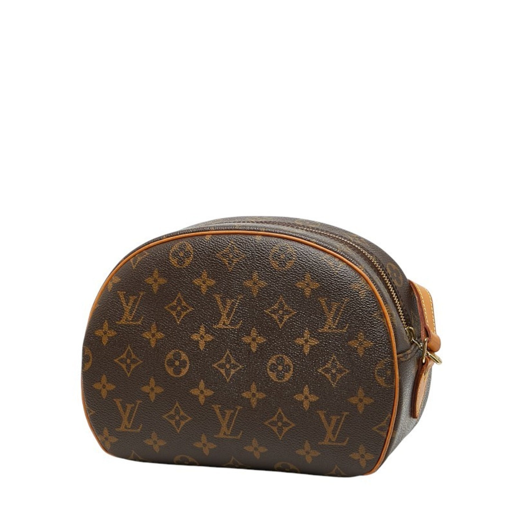 Louis Vuitton Monogram Blois Crossbody Shoulder Bag Brown Leather LOUIS VUITTON