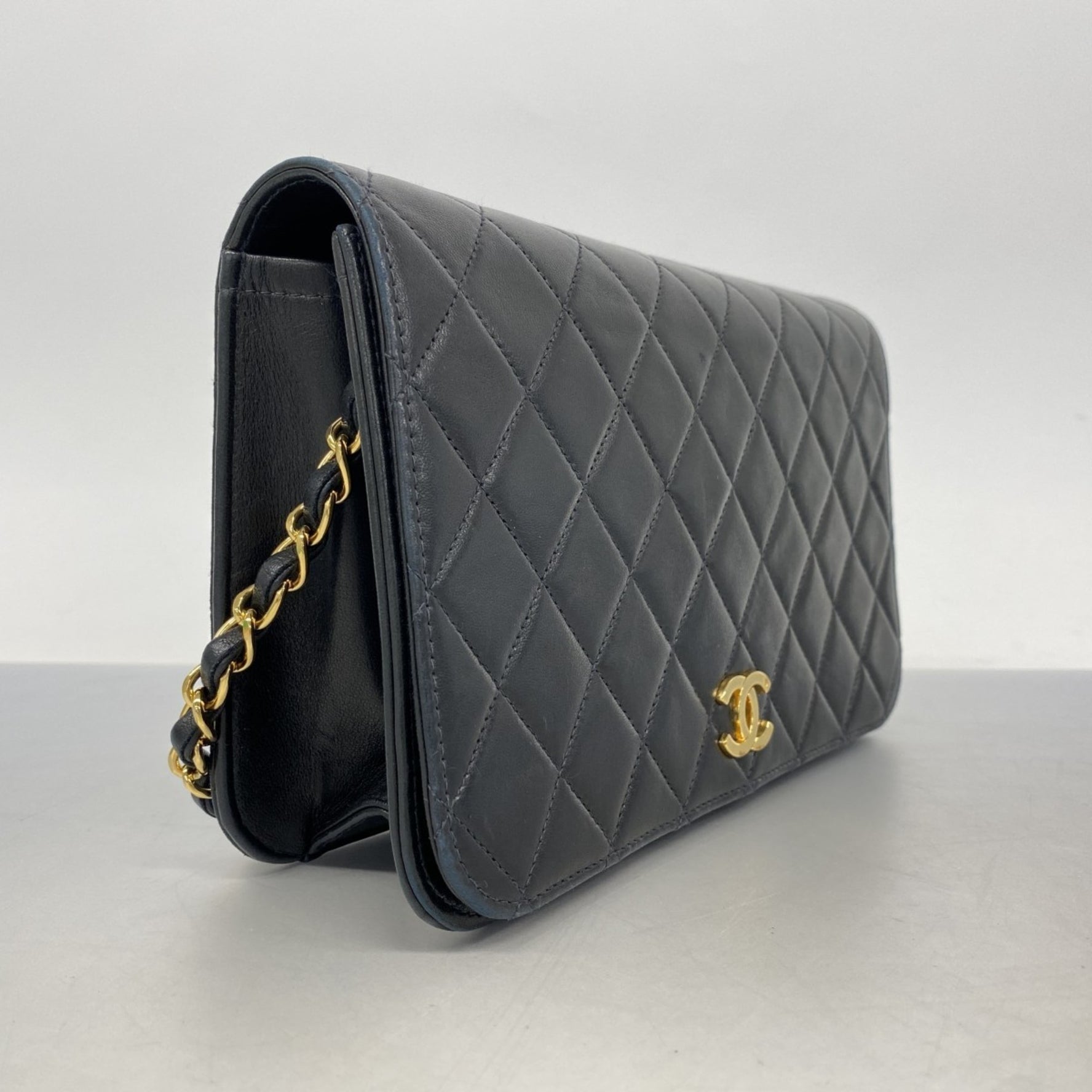 Chanel Matelasse Shoulder Bag with Chain Bag, Lambskin