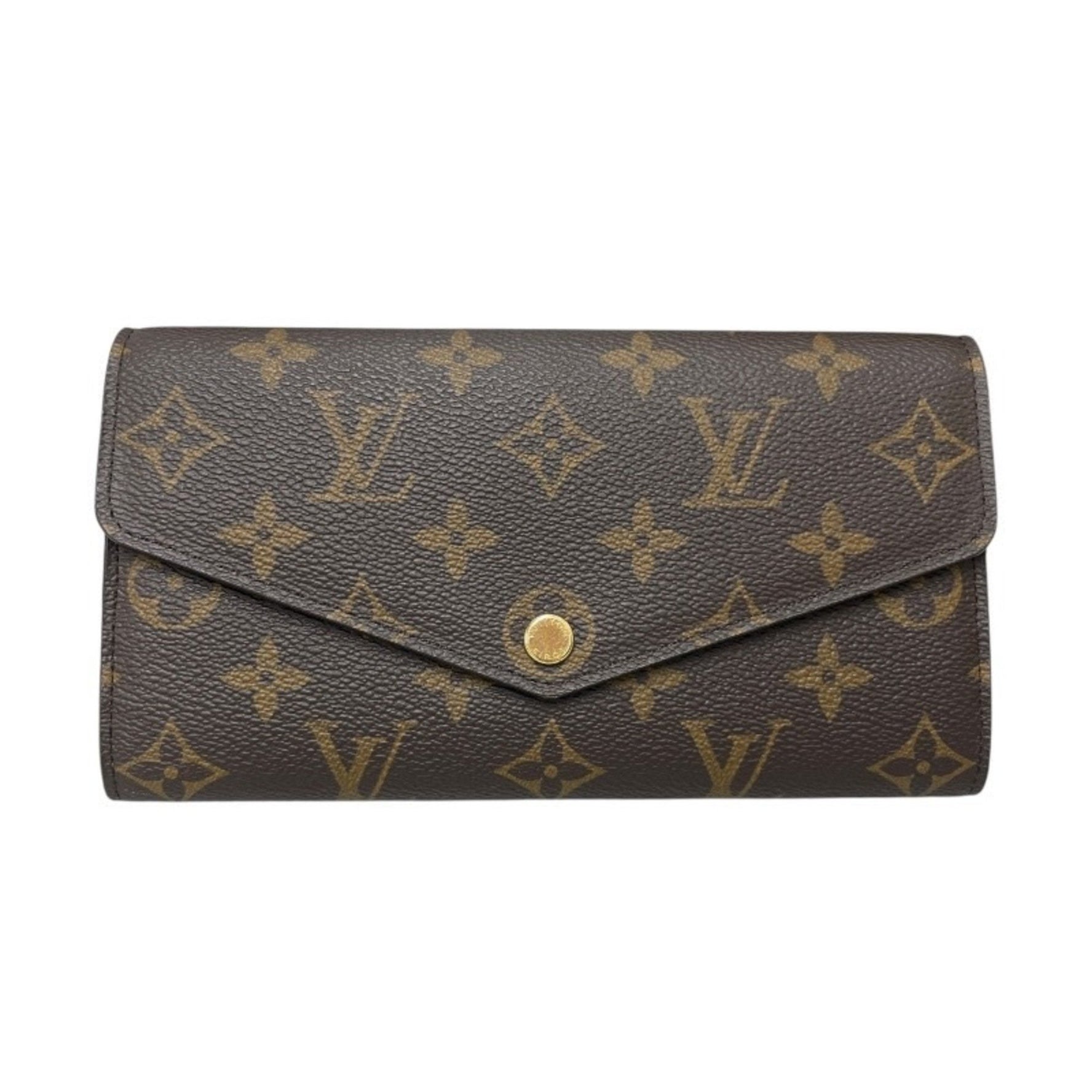 Louis Vuitton Portefeuille Sarah Long Wallet, and Men's