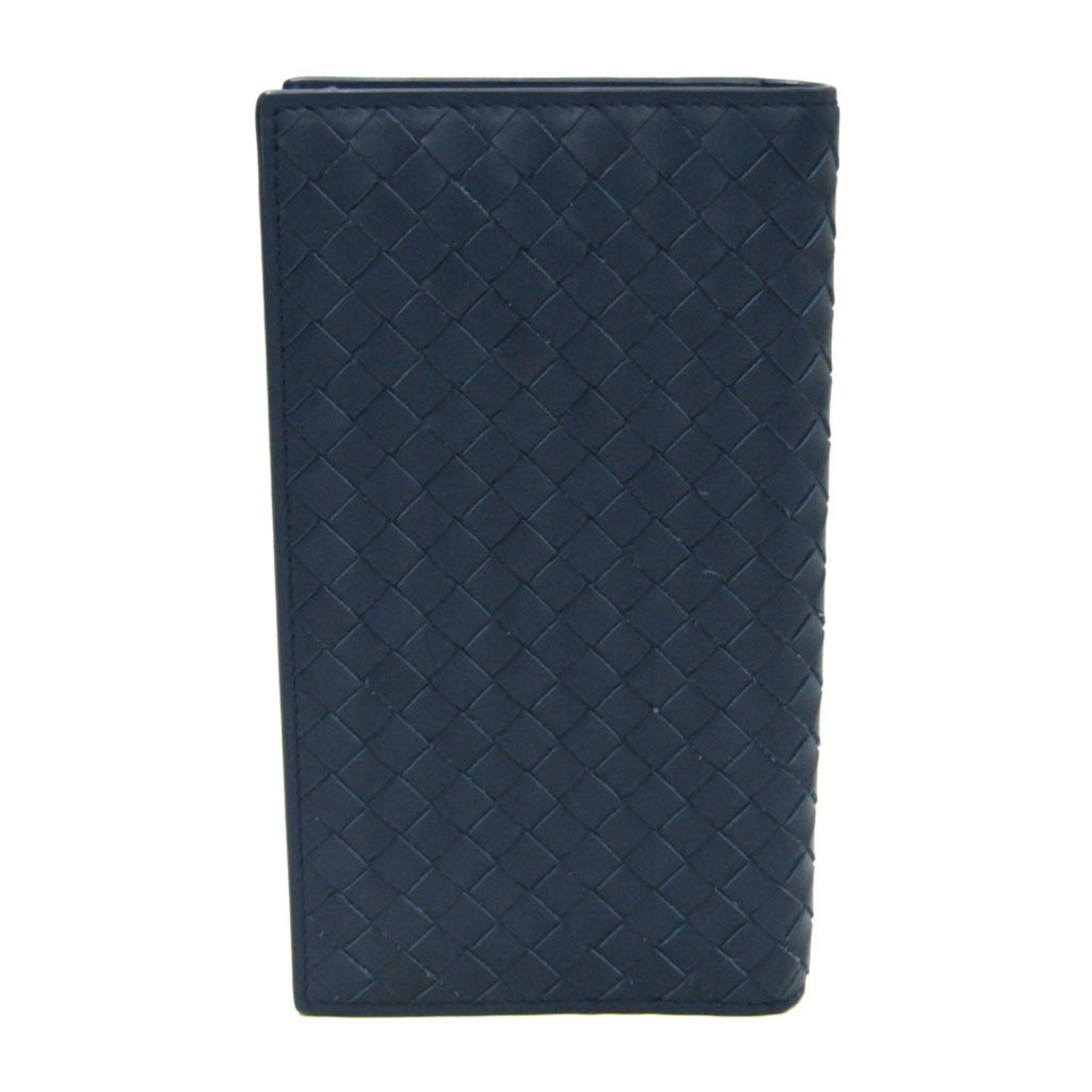 Bottega Veneta Intrecciato Men,Women Leather Long Wallet (bi-fold)