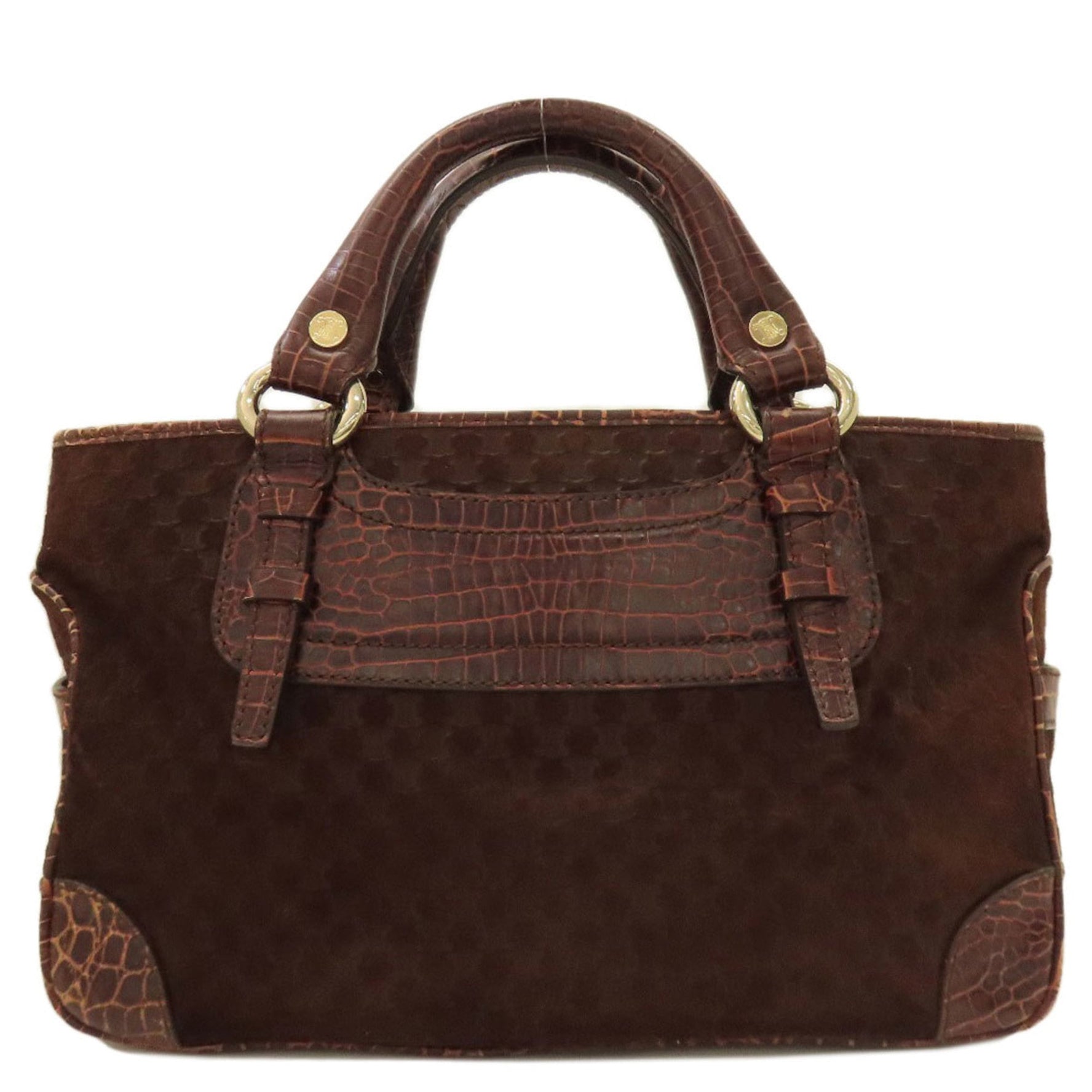 Celine Boogie Bag Handbag Suede