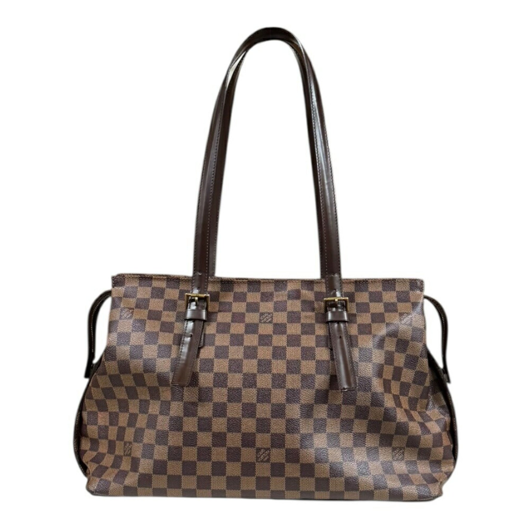 Louis Vuitton Chelsea Damier Tote Bag, Canvas Unisex