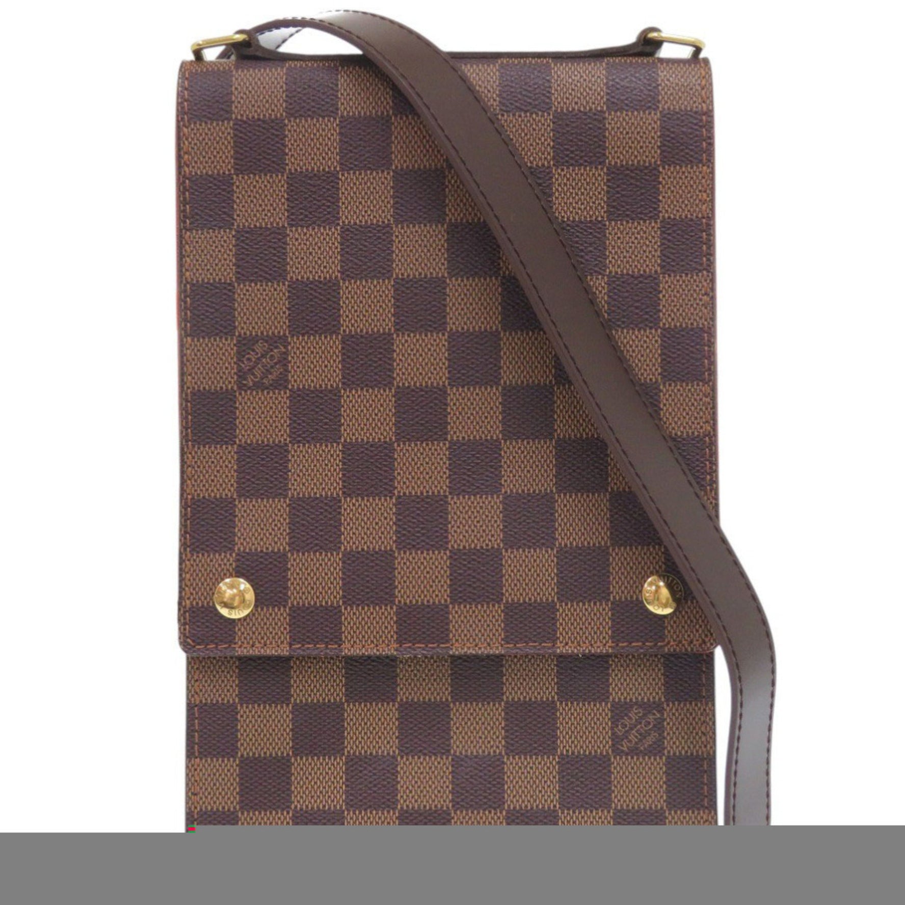 Louis Vuitton Portobello Damier Shoulder Bag LV 0376 LOUIS VUITTON