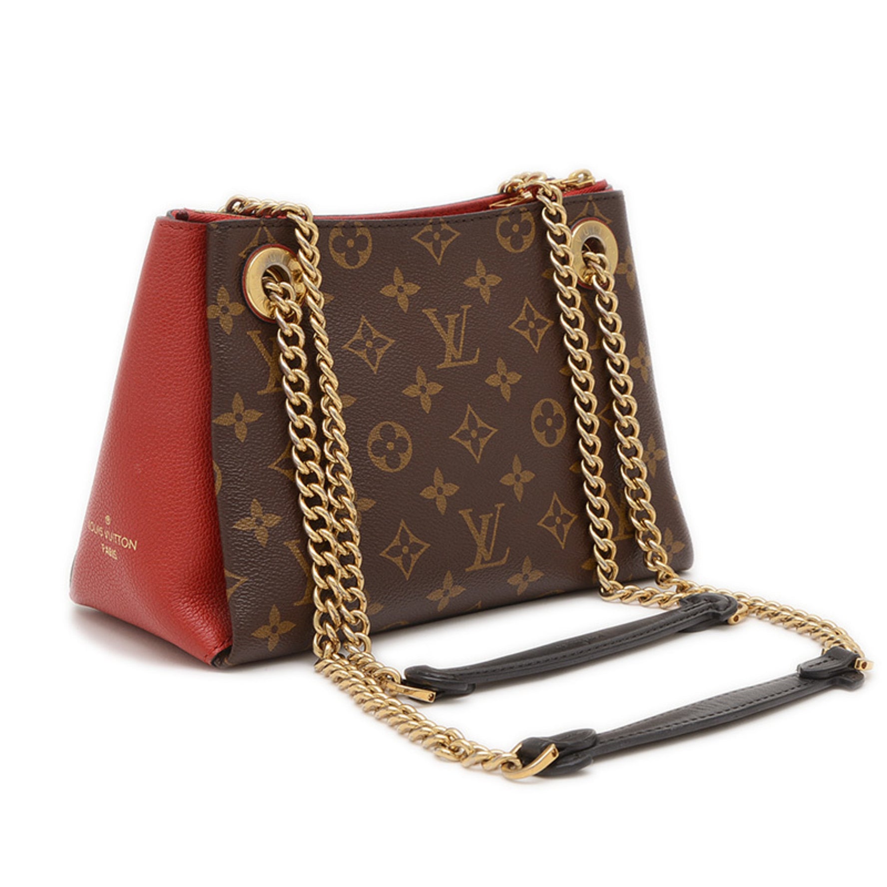 Louis Vuitton Monogram Surenne BB Bag Shoulder Cerise BP
