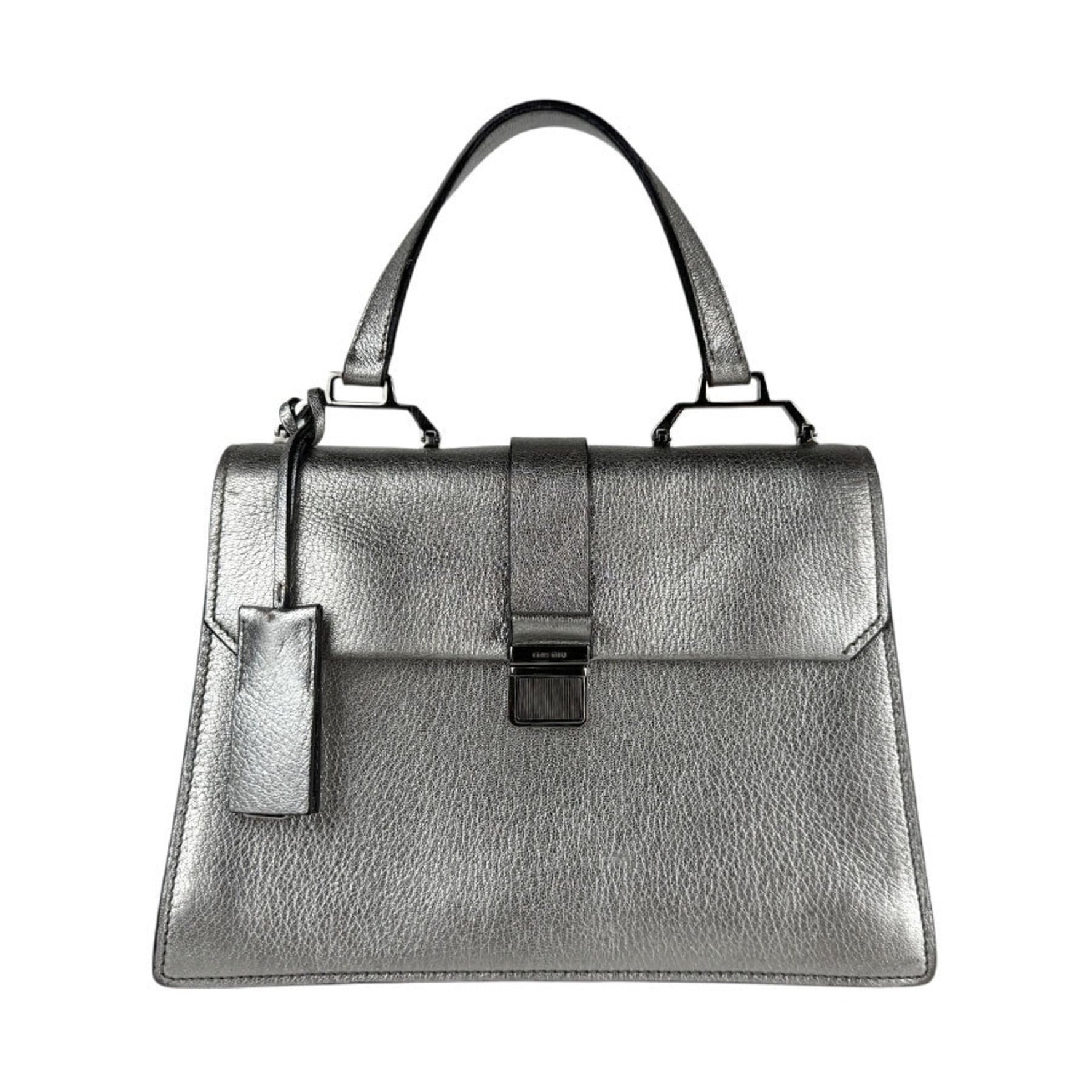 Miu Miu Miu handbag shoulder bag leather