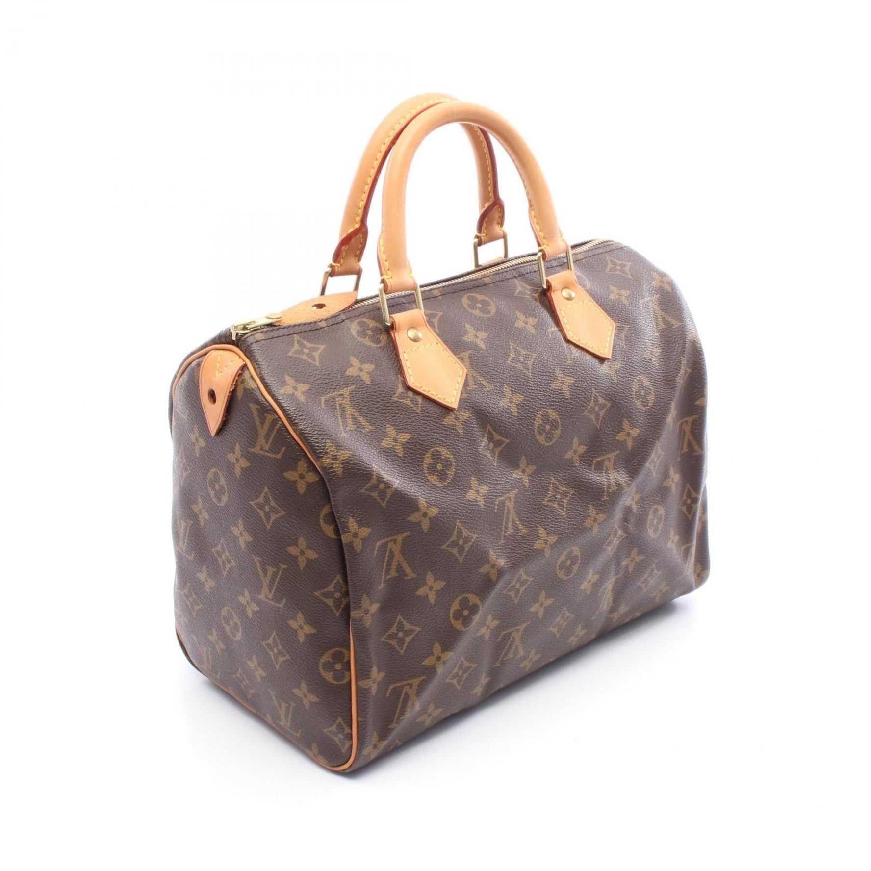 Louis Vuitton Speedy 30 Handbag, Coated Canvas and Leather, Monogram