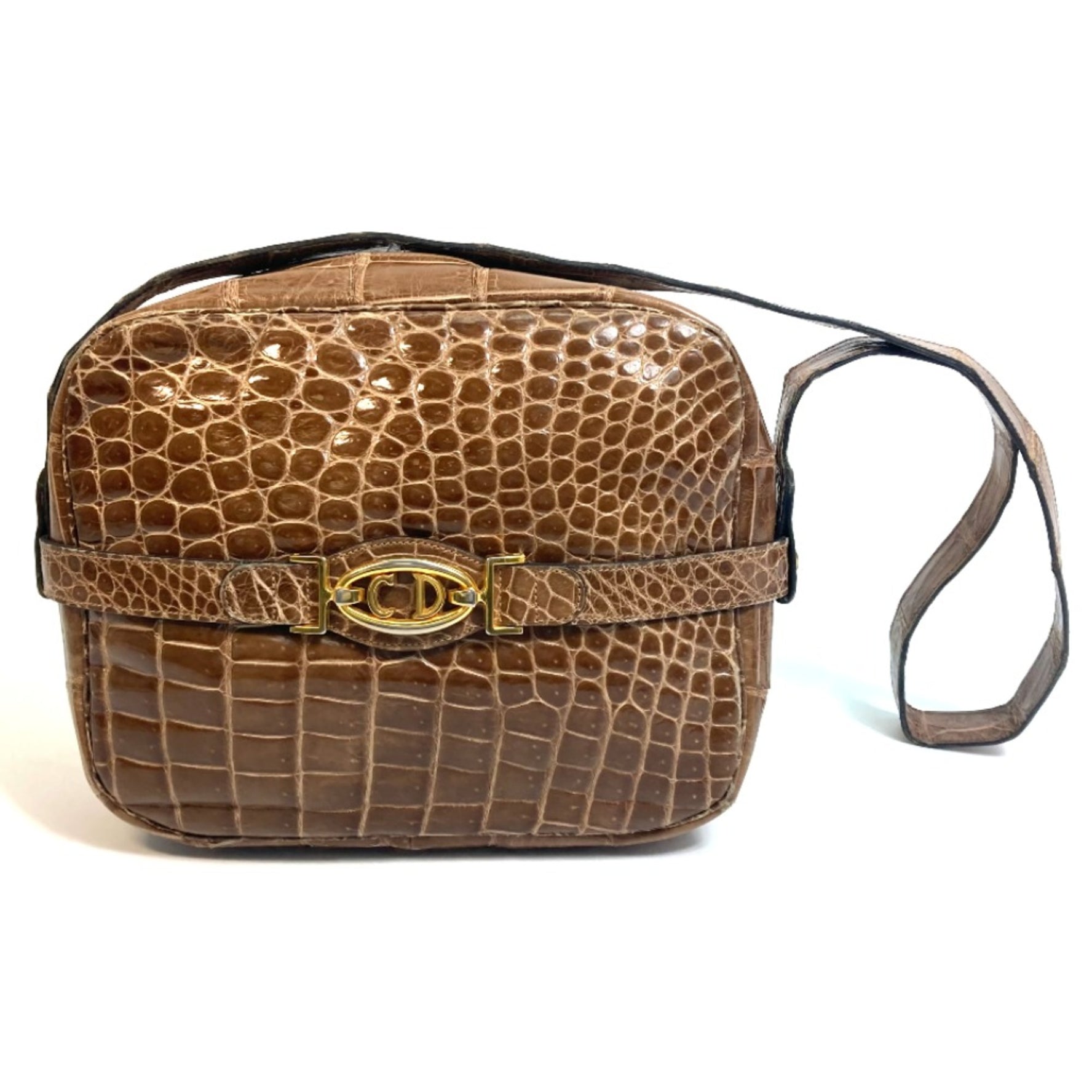 Christian Dior Christian Old logo bag shawl Shoulder Bag