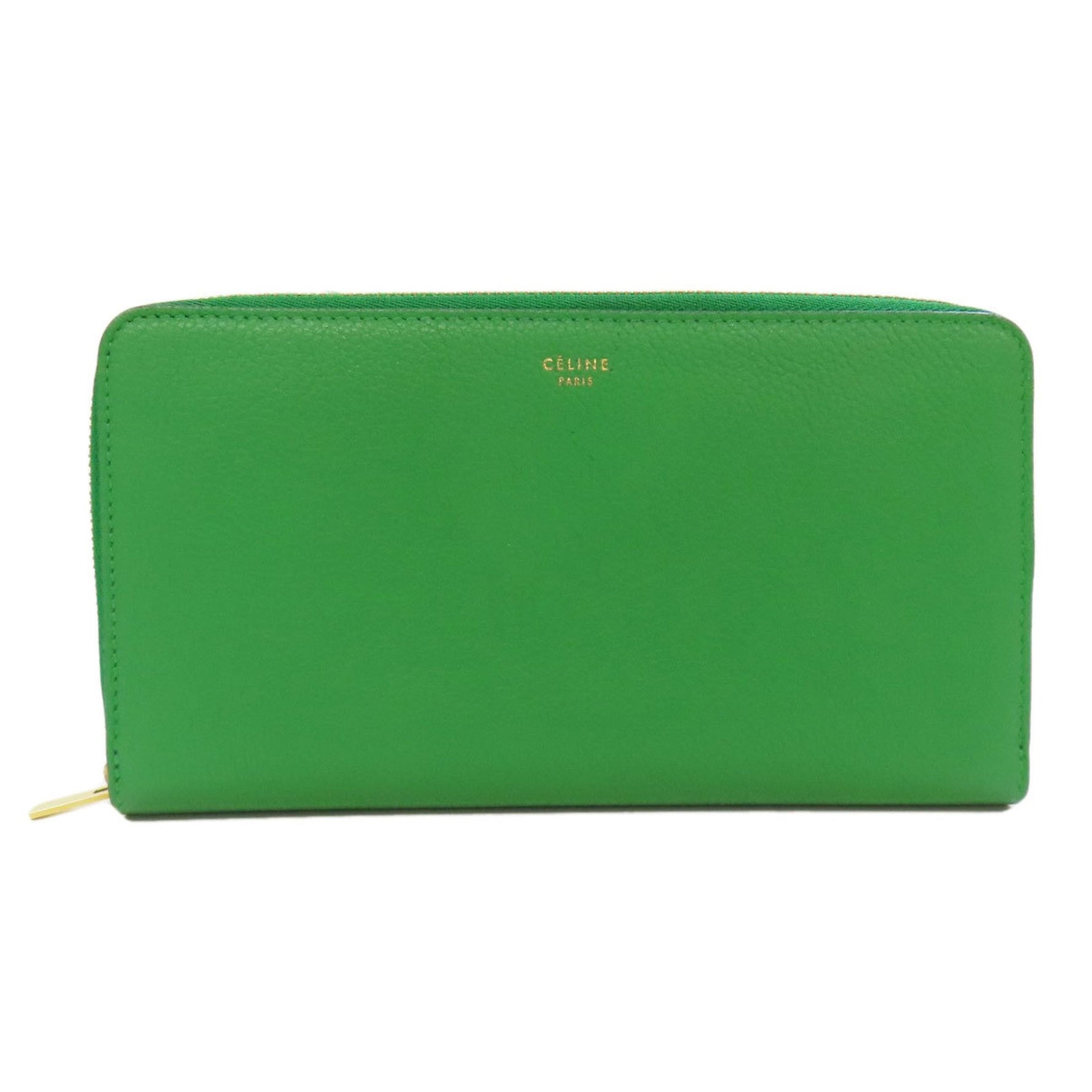 CELINE Long Wallet Leather