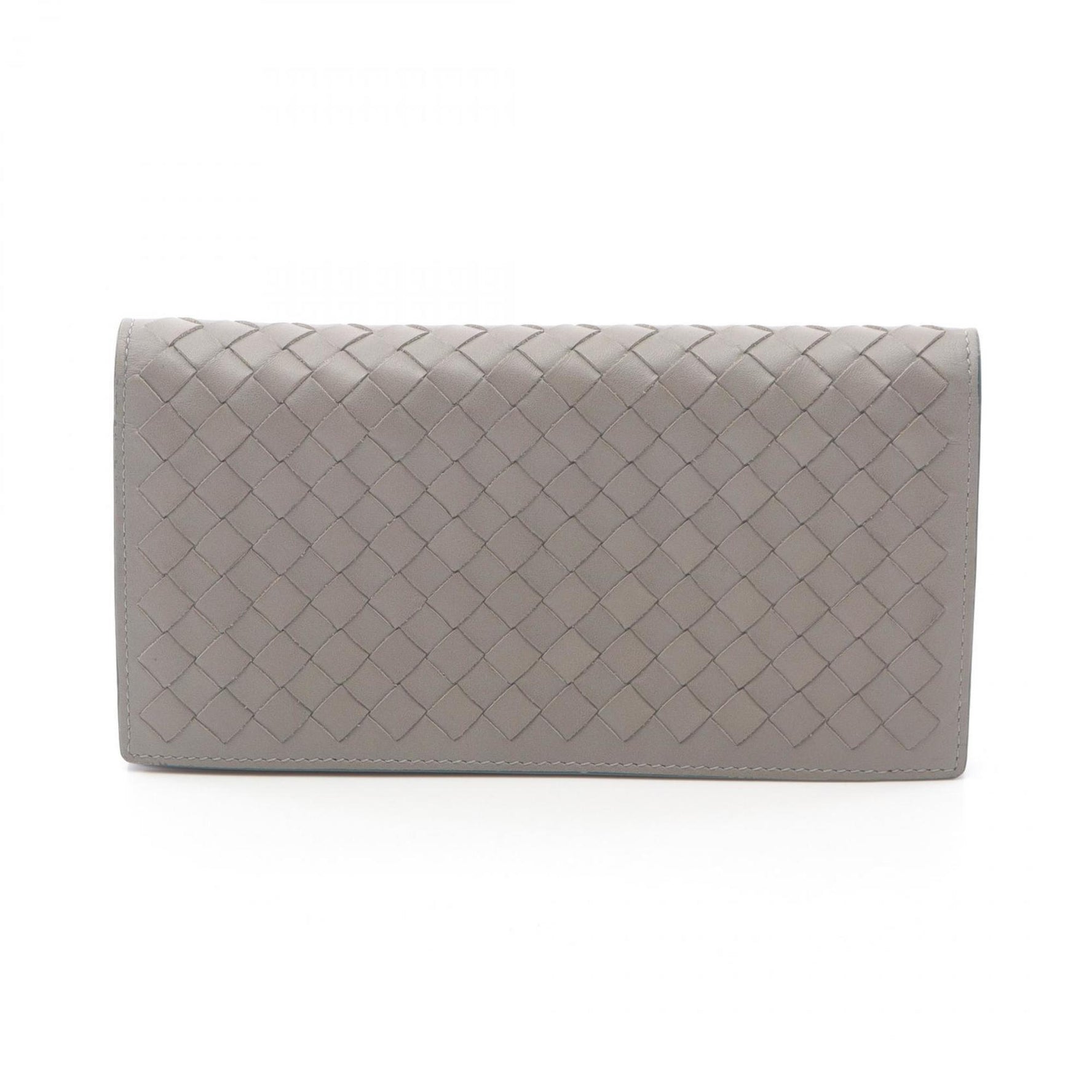 Bottega Veneta Intrecciato Leather Bi-fold Long Wallet in