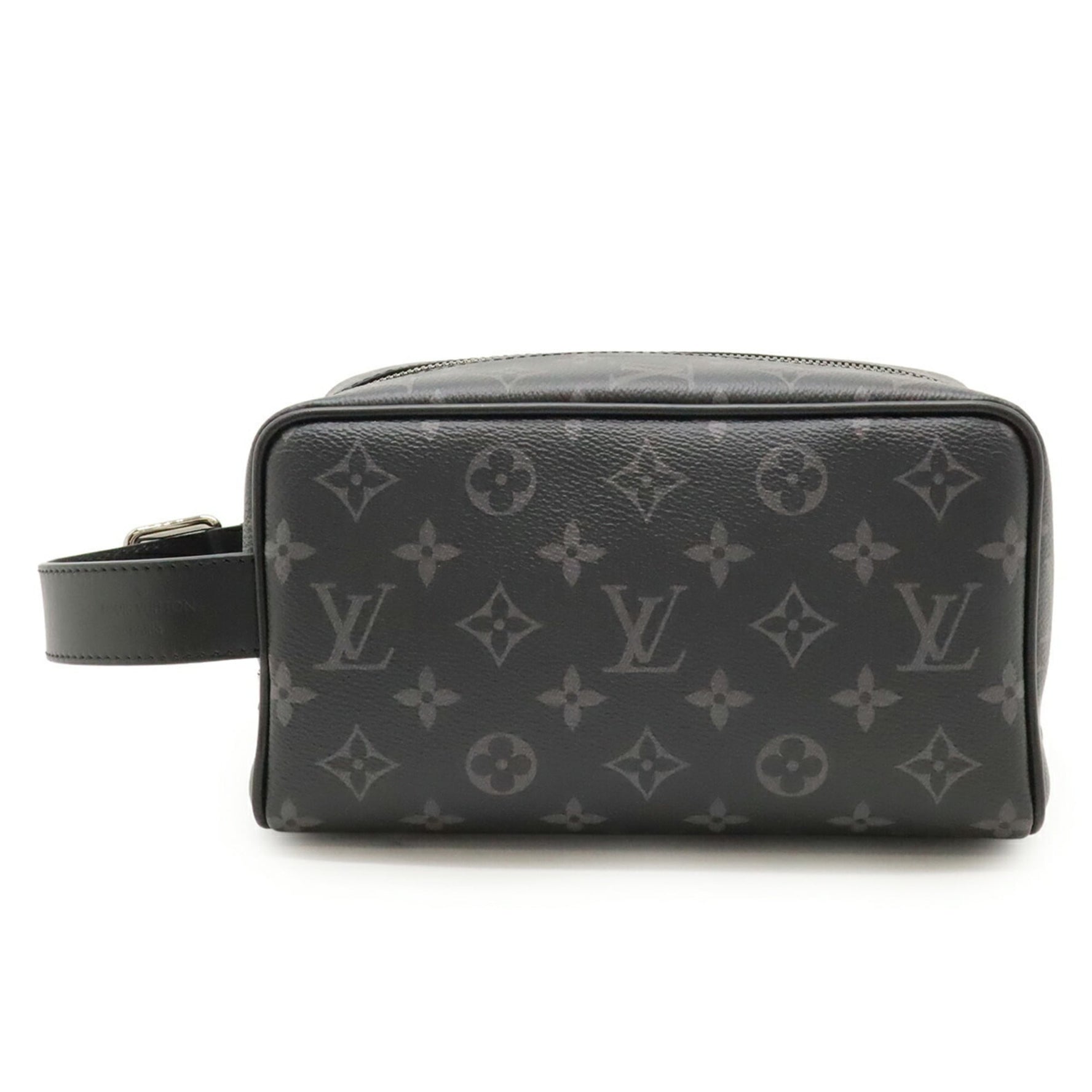 LOUIS VUITTON Monogram Eclipse Rocker Dopp Kit Second Bag, Clutch Handbag, Pouch