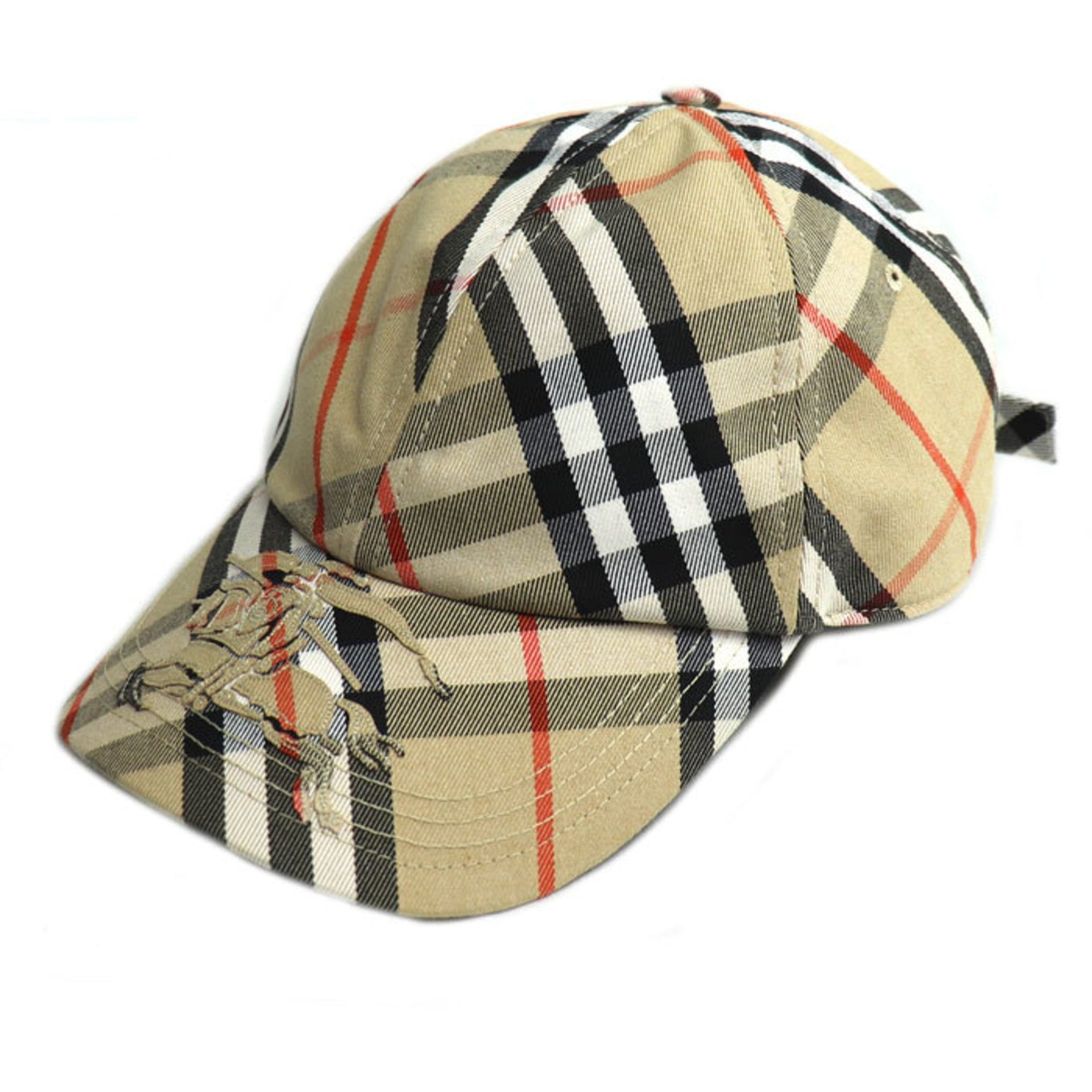 BURBERRY Nova Check Cap, Size L, Unisex