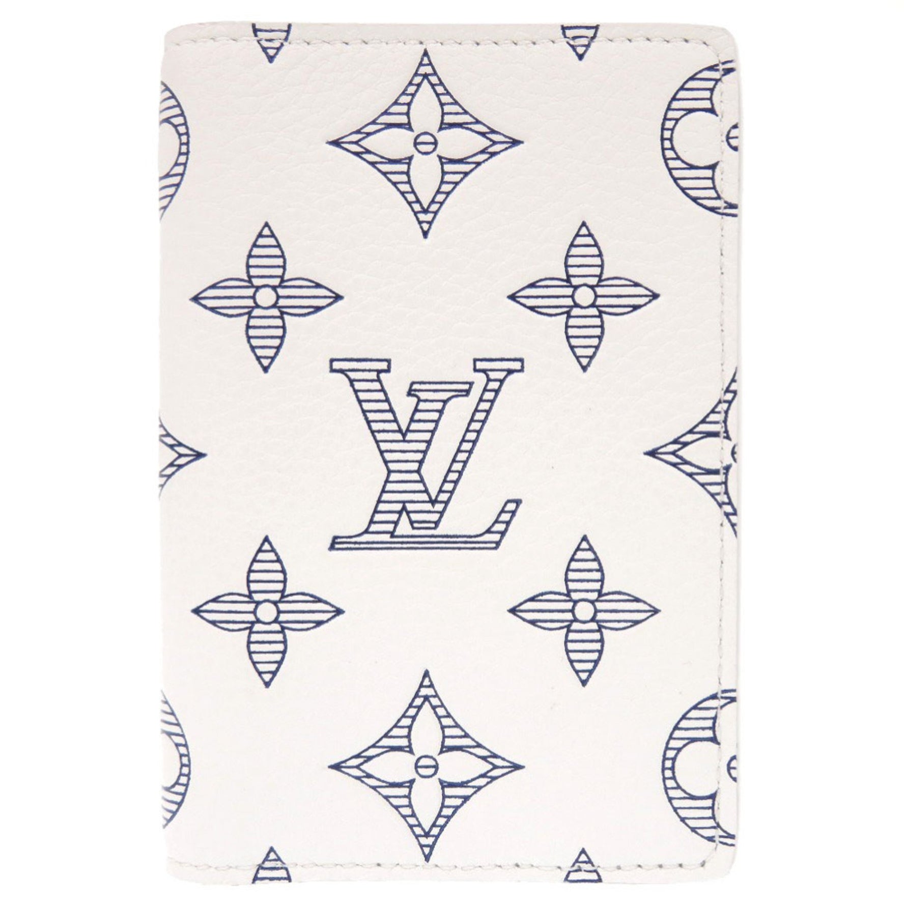 Unused Louis Vuitton Organizer de Poche Monogram Shadow Bron Card Case/Pass Case LV 0431 LOUIS VUITTON