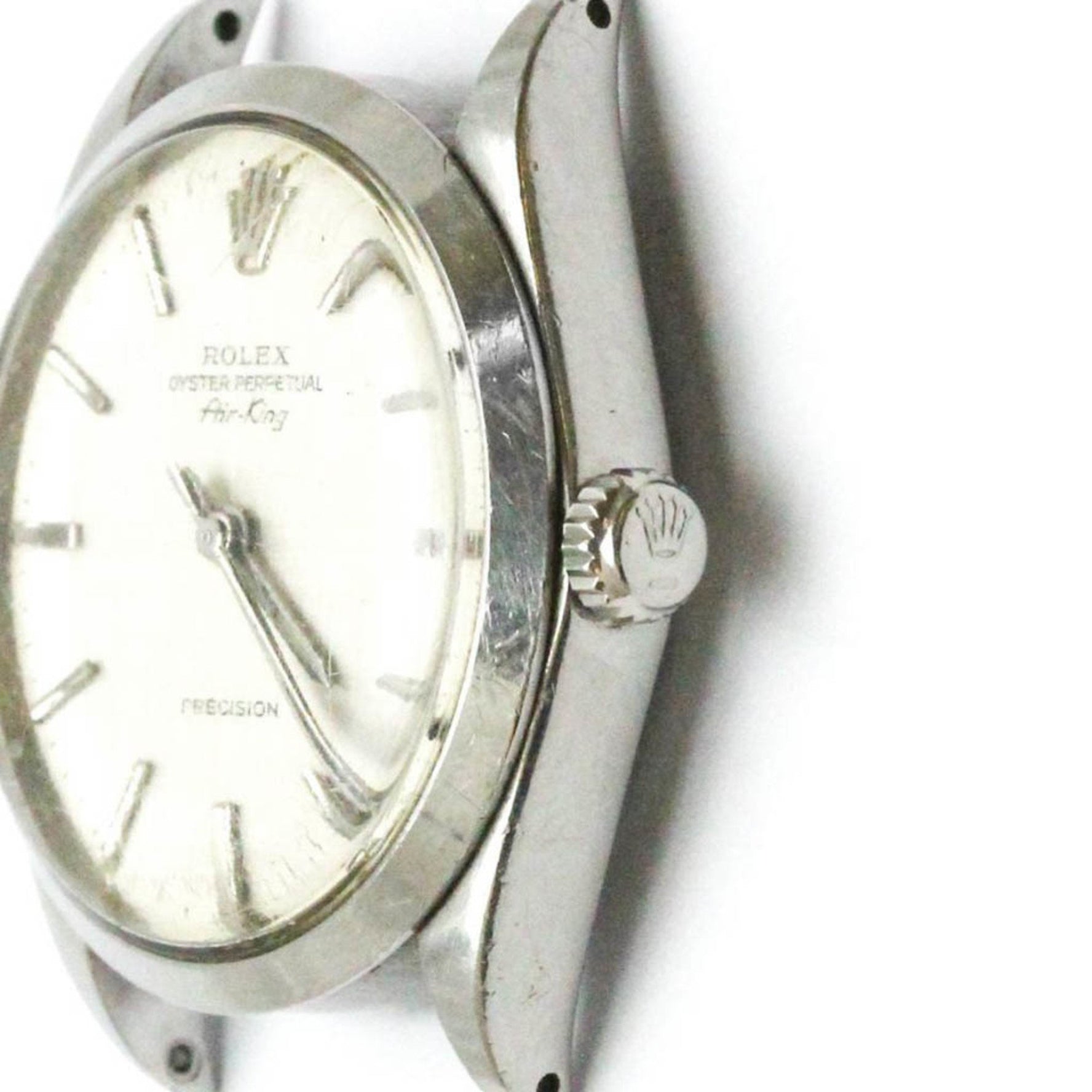 Vintage ROLEX Air King 5500 Stainless Steel Automatic Watch