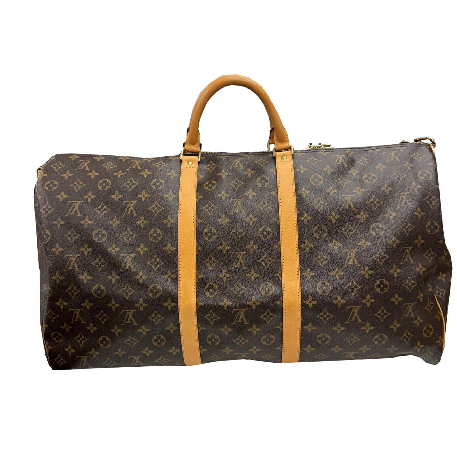 Louis Vuitton Keepall Bandouliere 60 Monogram Boston Bag Shoulder Handbag