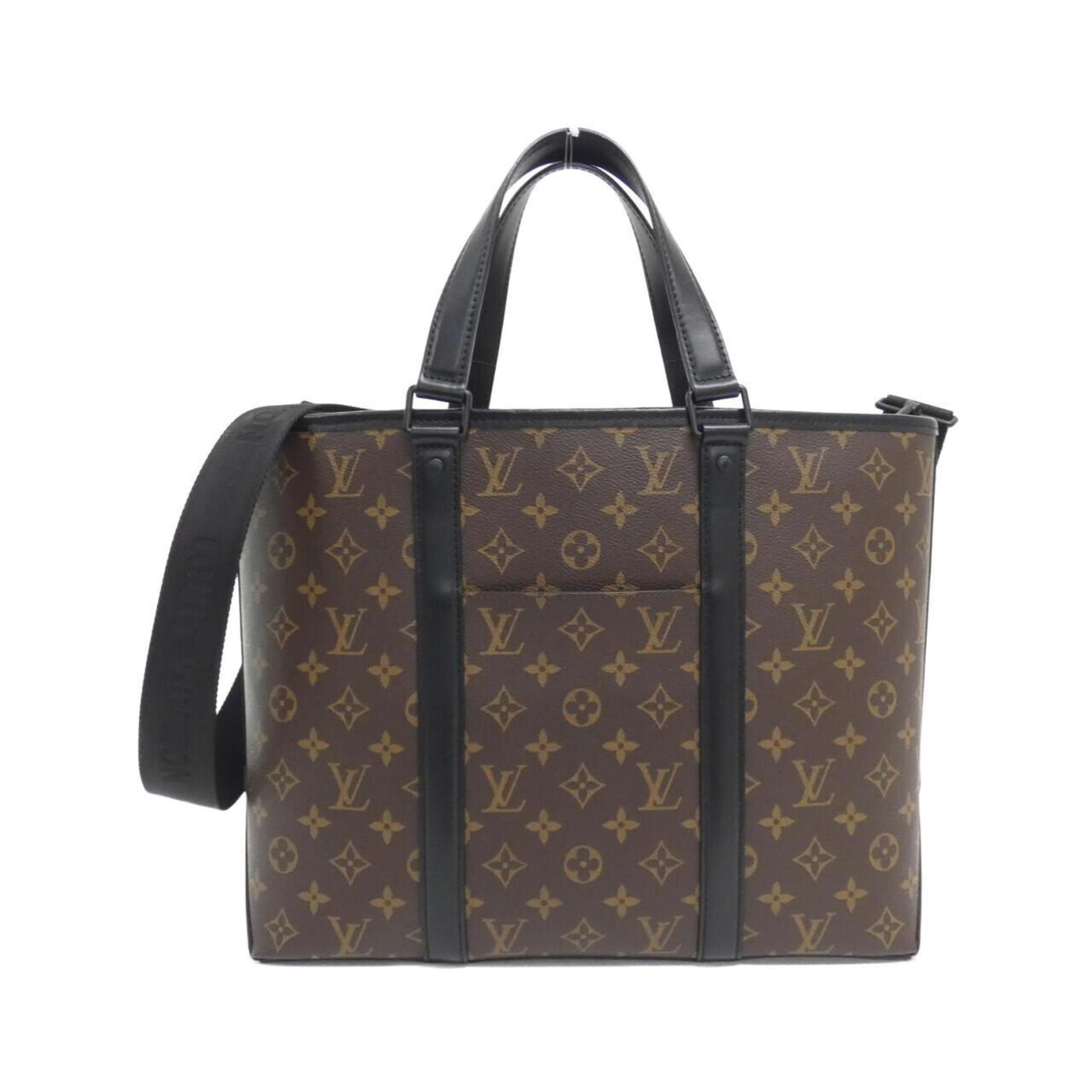 Louis Vuitton Monogram Macassar Weekend Tote PM Handbag