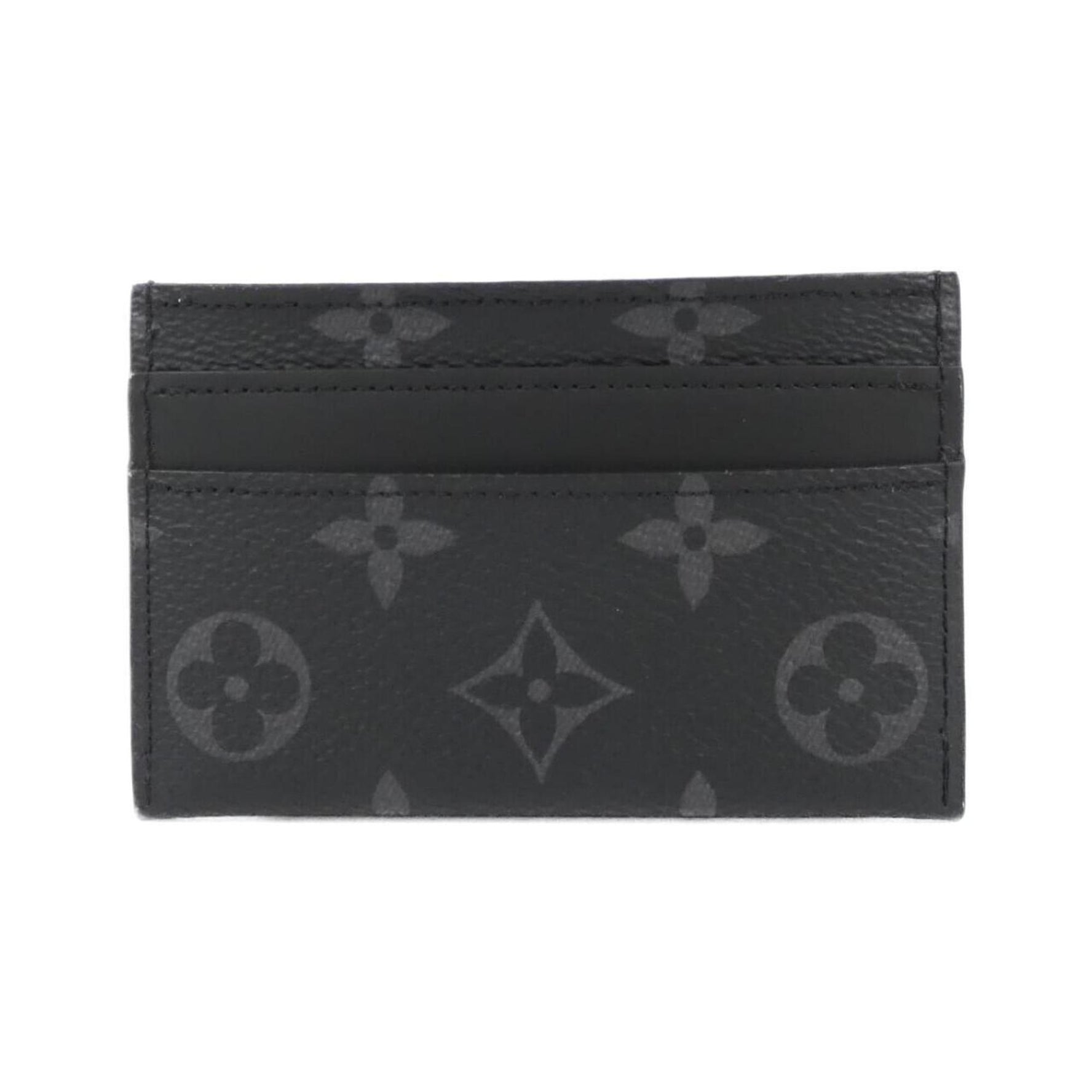 Louis Vuitton Monogram Eclipse Porte Carte Double Business Card Case