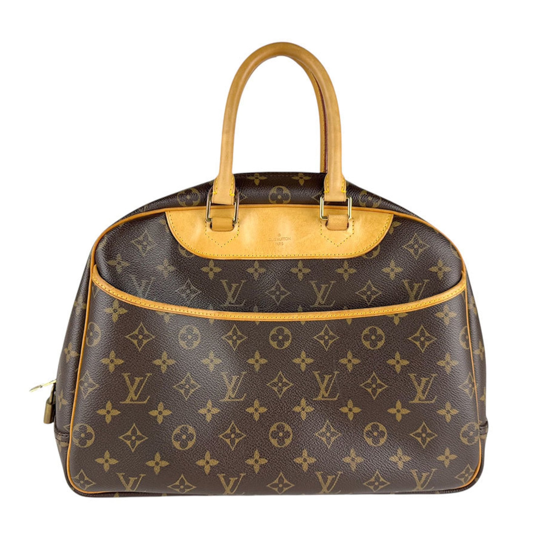 Louis Vuitton Monogram Deauville Handbag in Canvas, Men's and