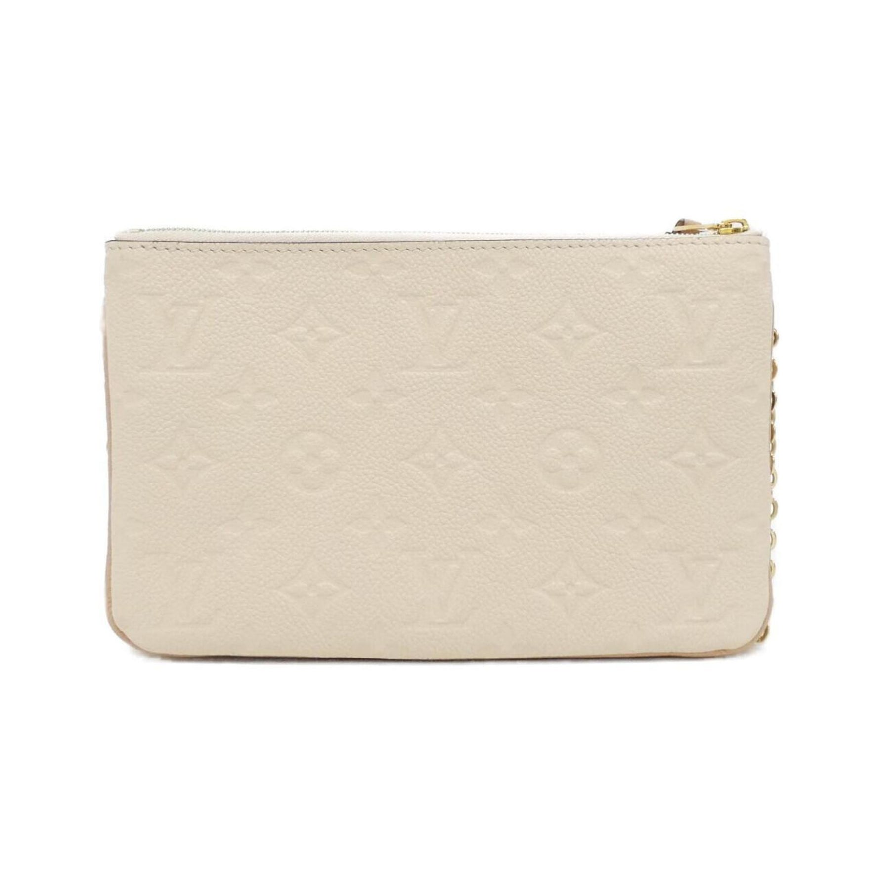 Louis Vuitton Monogram Empreinte Pochette Double Zip Shoulder Bag