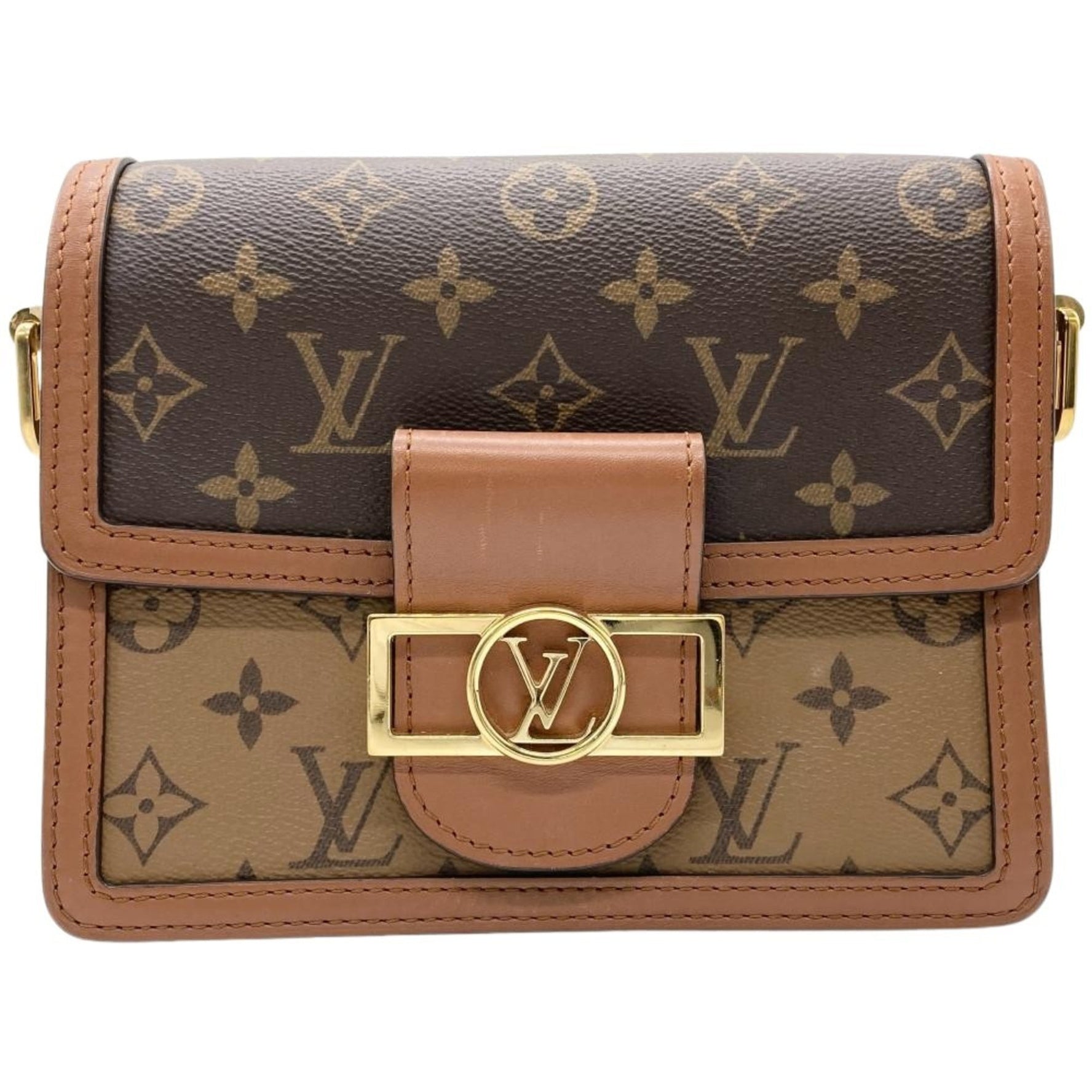 Louis Vuitton Dauphine Mini Shoulder Bag in Monogram Canvas