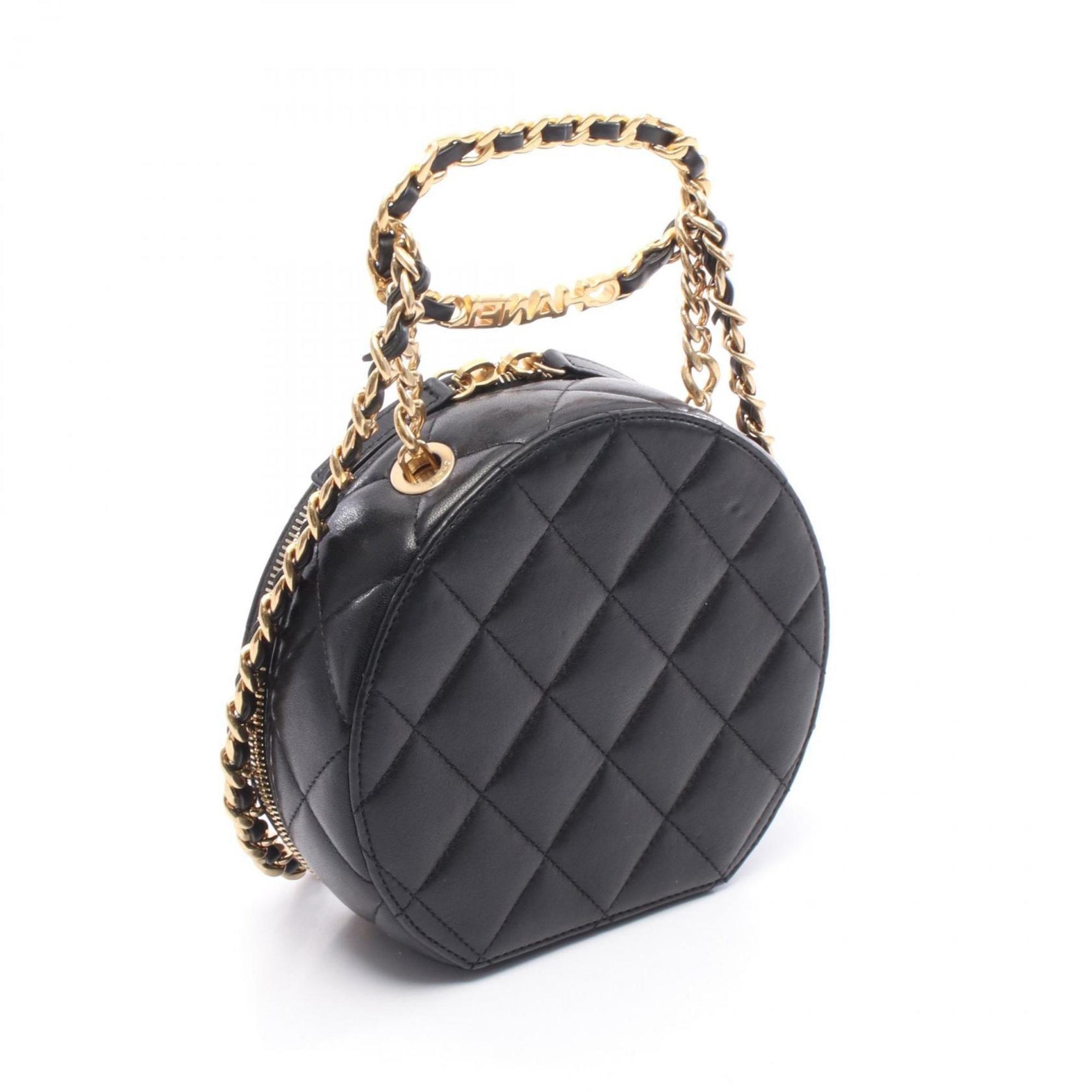 CHANEL Matelasse Shoulder Bag, Lambskin Leather