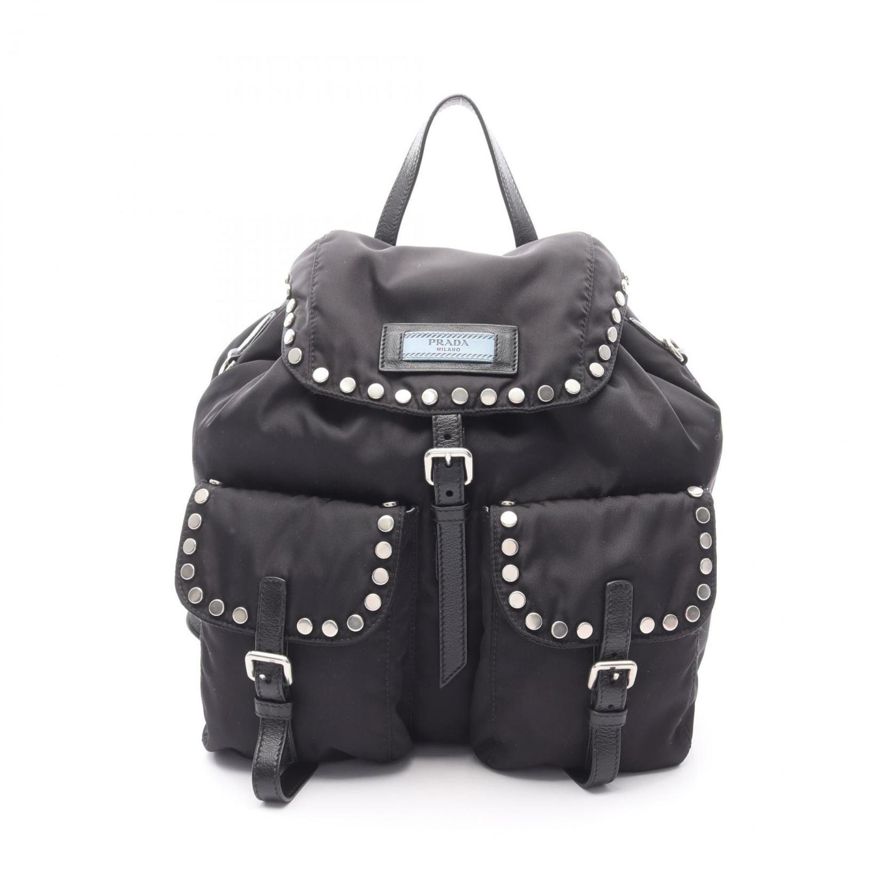 Prada Vela Backpack, Nylon and Leather