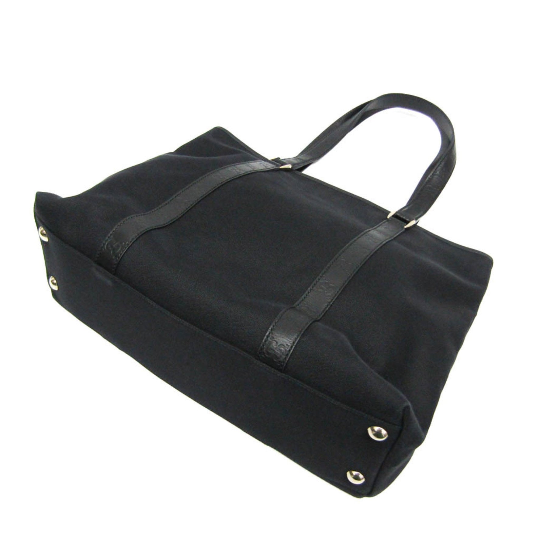 Gucci Canvas,Leather Tote Bag