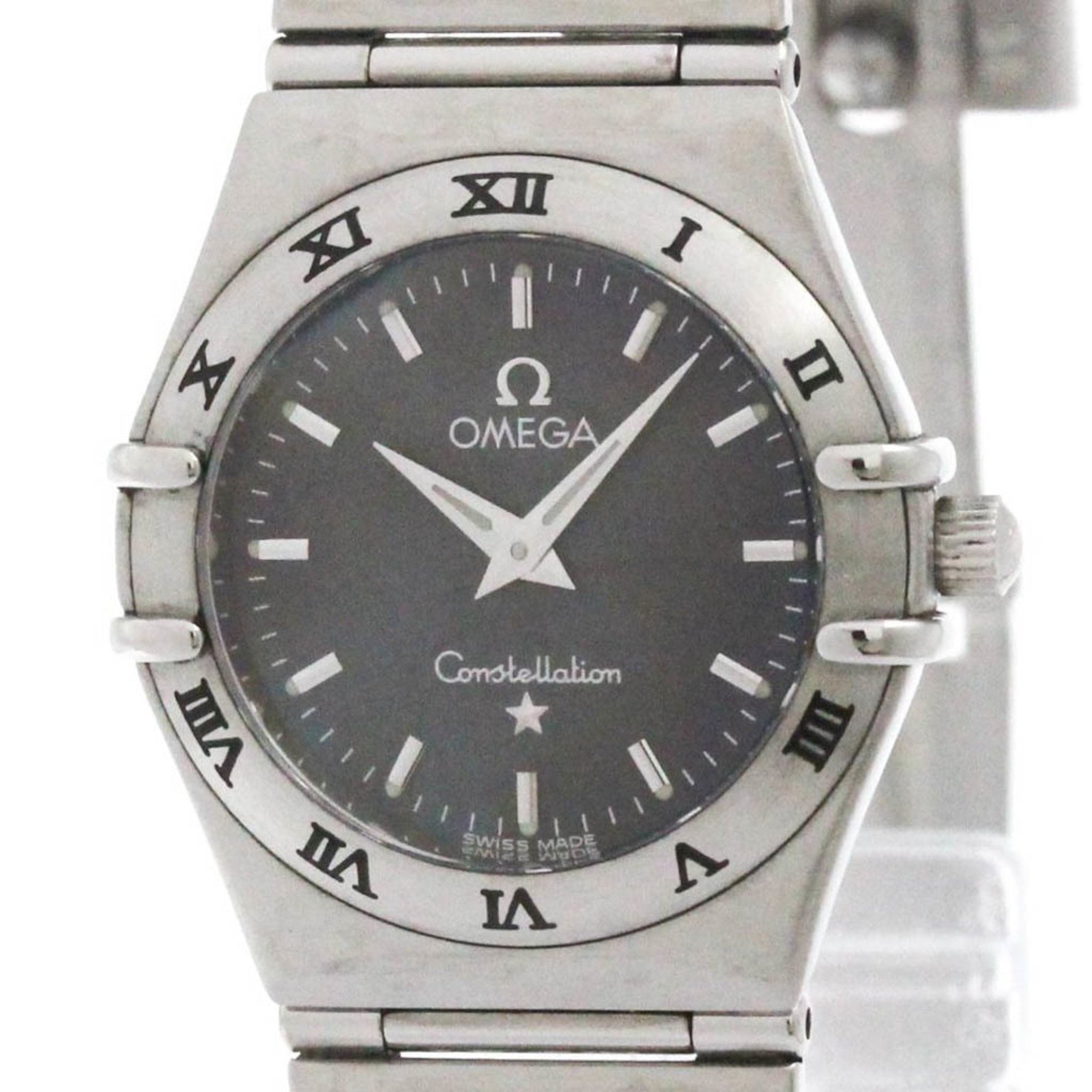 OMEGA Constellation Steel Quartz Ladies Watch 1562.40 Polished