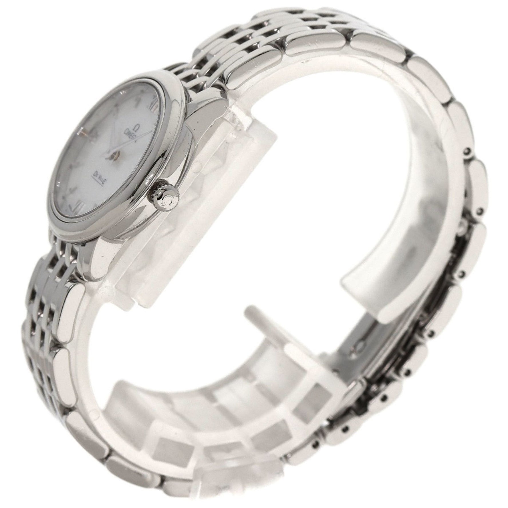 OMEGA 424.10.24.60.05.001 De Ville Prestige Watch Stainless Steel SS Ladies