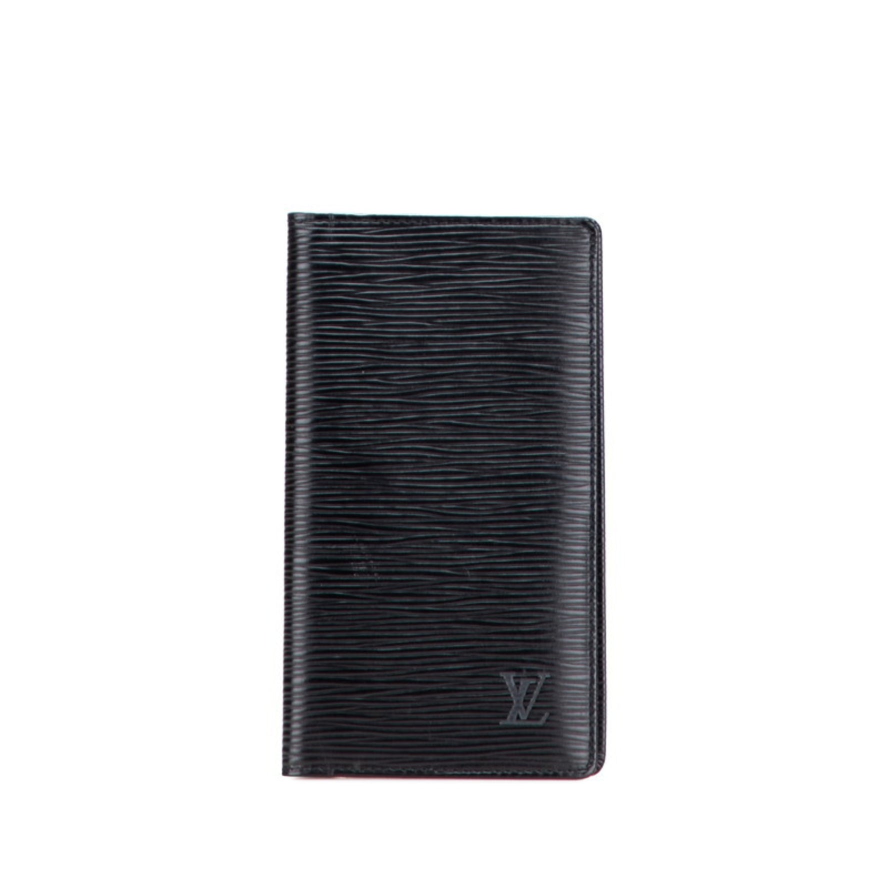 Louis Vuitton Epi Agenda Poche Notebook Cover R20522 Noir Black Leather Women's LOUIS VUITTON