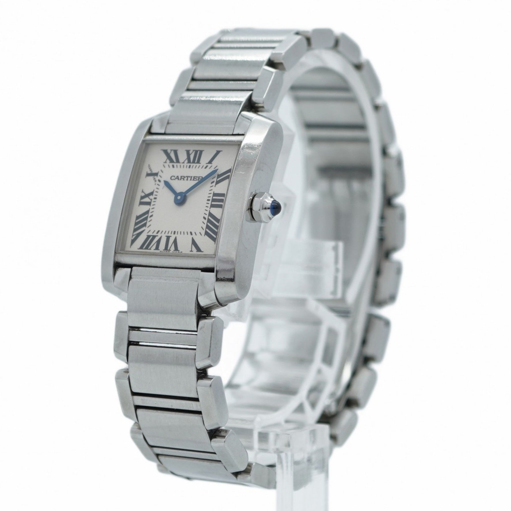 Cartier Tank Française Ivory Dial Watch