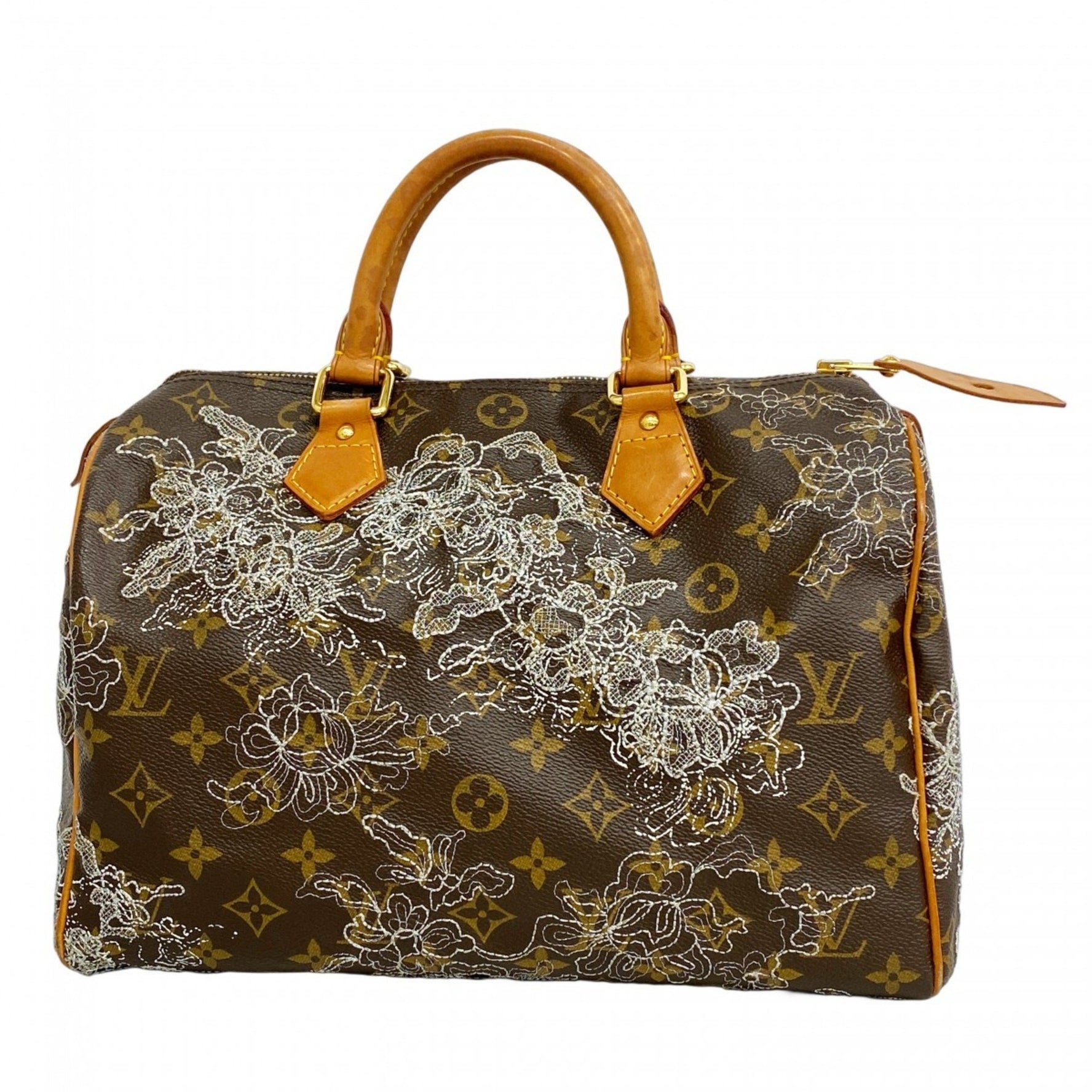 Louis Vuitton Monogram Dante Speedy 30 Handbag M95398 Brown Women's P1190405