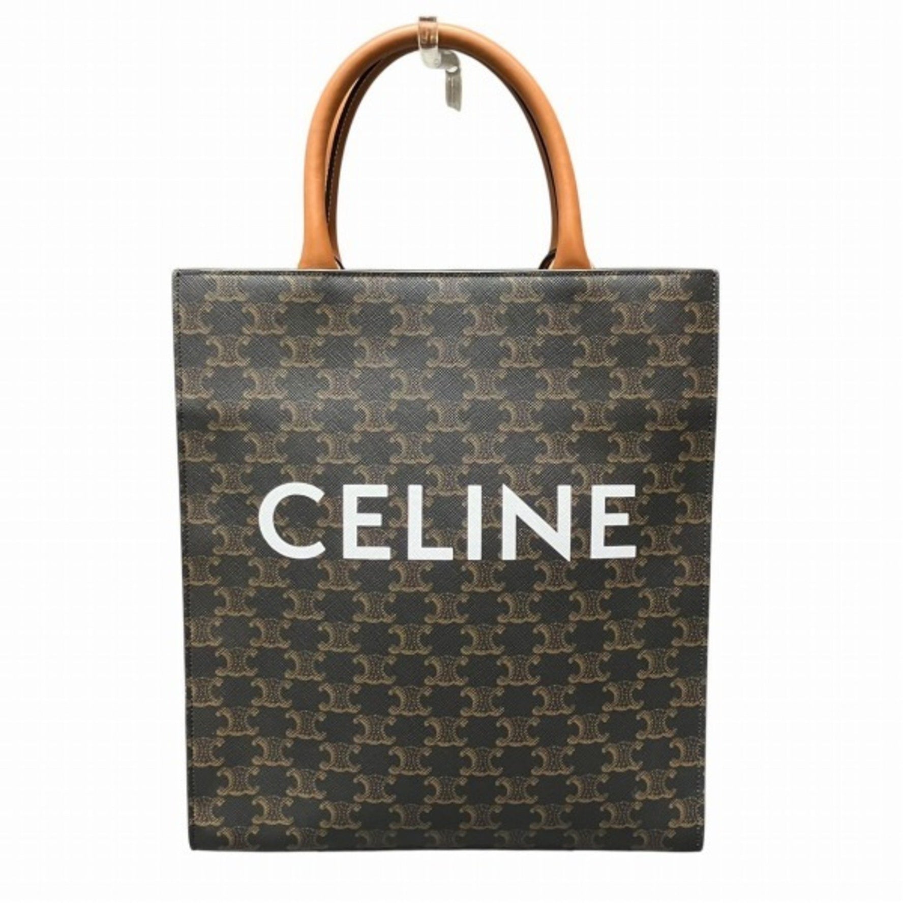 Celine Triomphe Vertical Cabas Tote Bag Shoulder