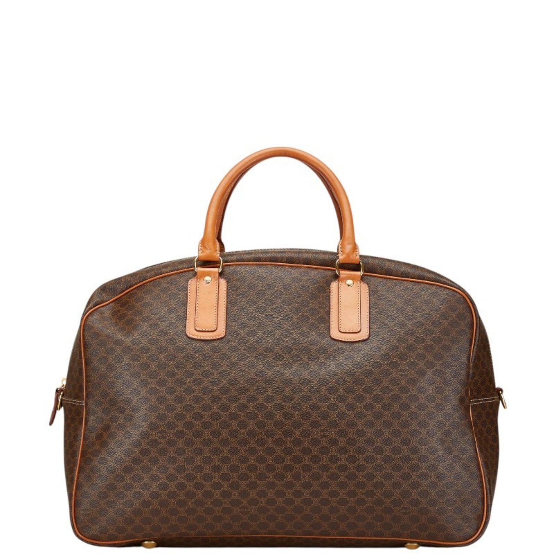 Celine Macadam Boston Bag in Leather